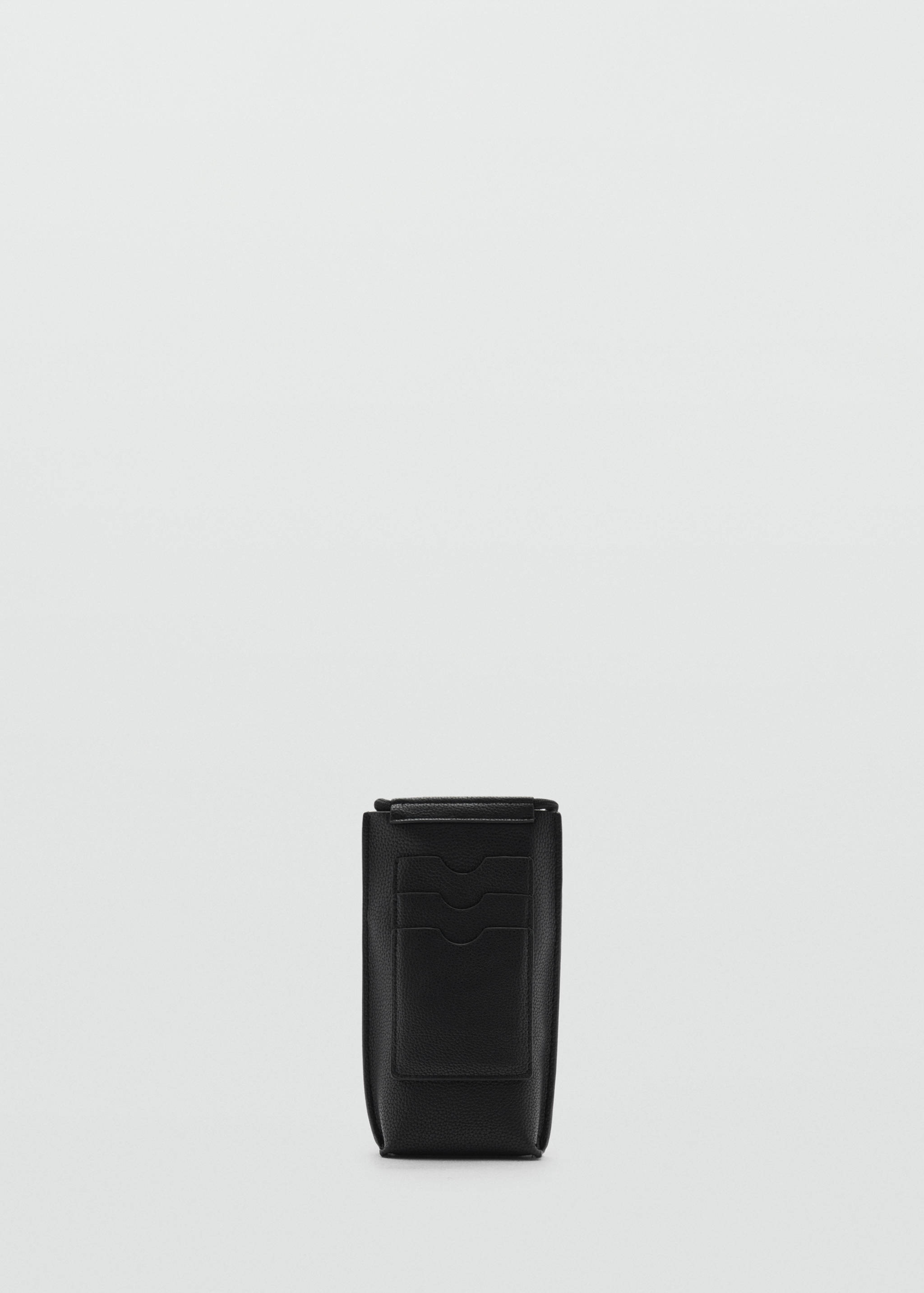 Mini faux-leather shoulder bag - Details of the article 1