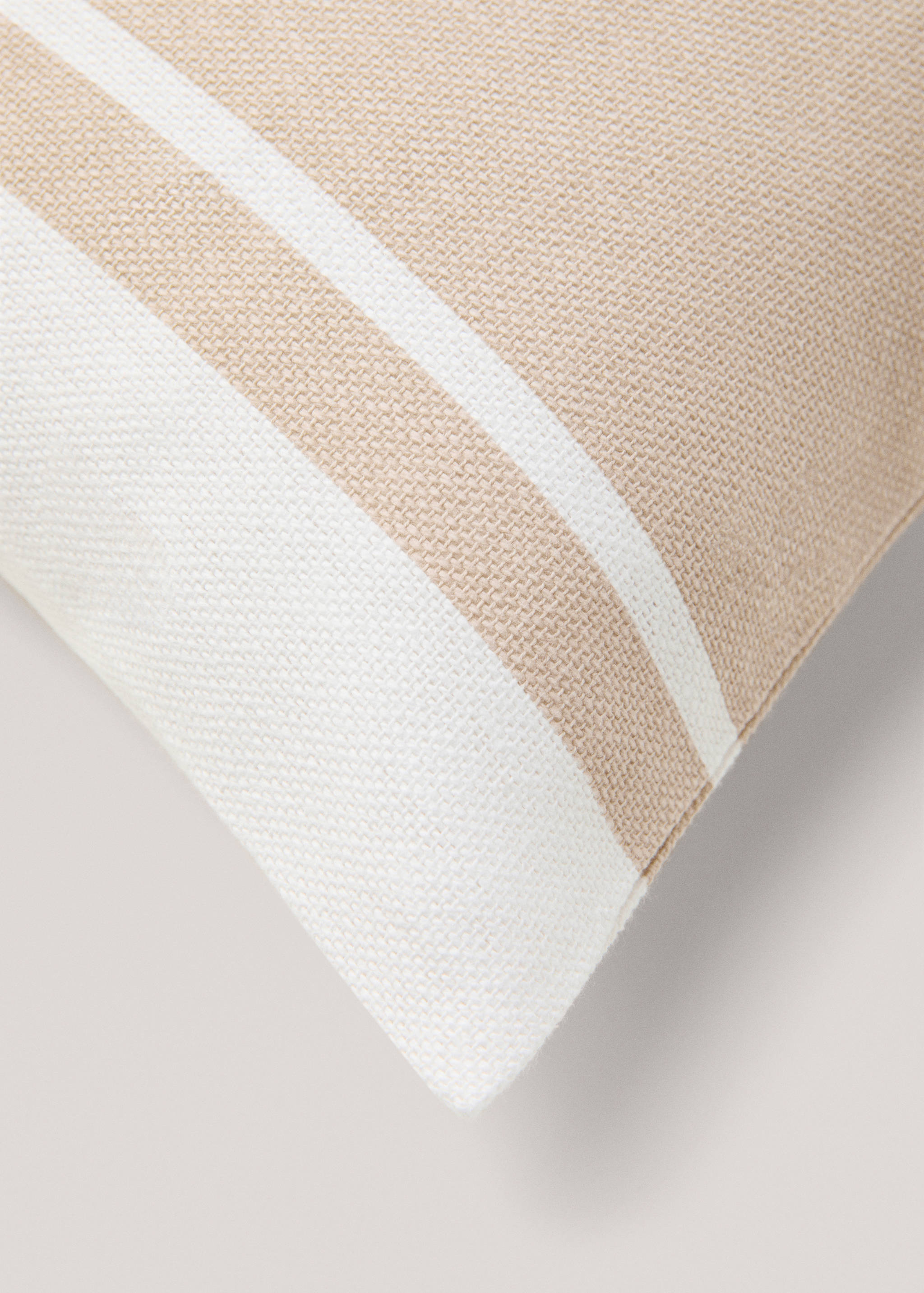Cotton striped cushion cover 30x50cm - Details of the article 2