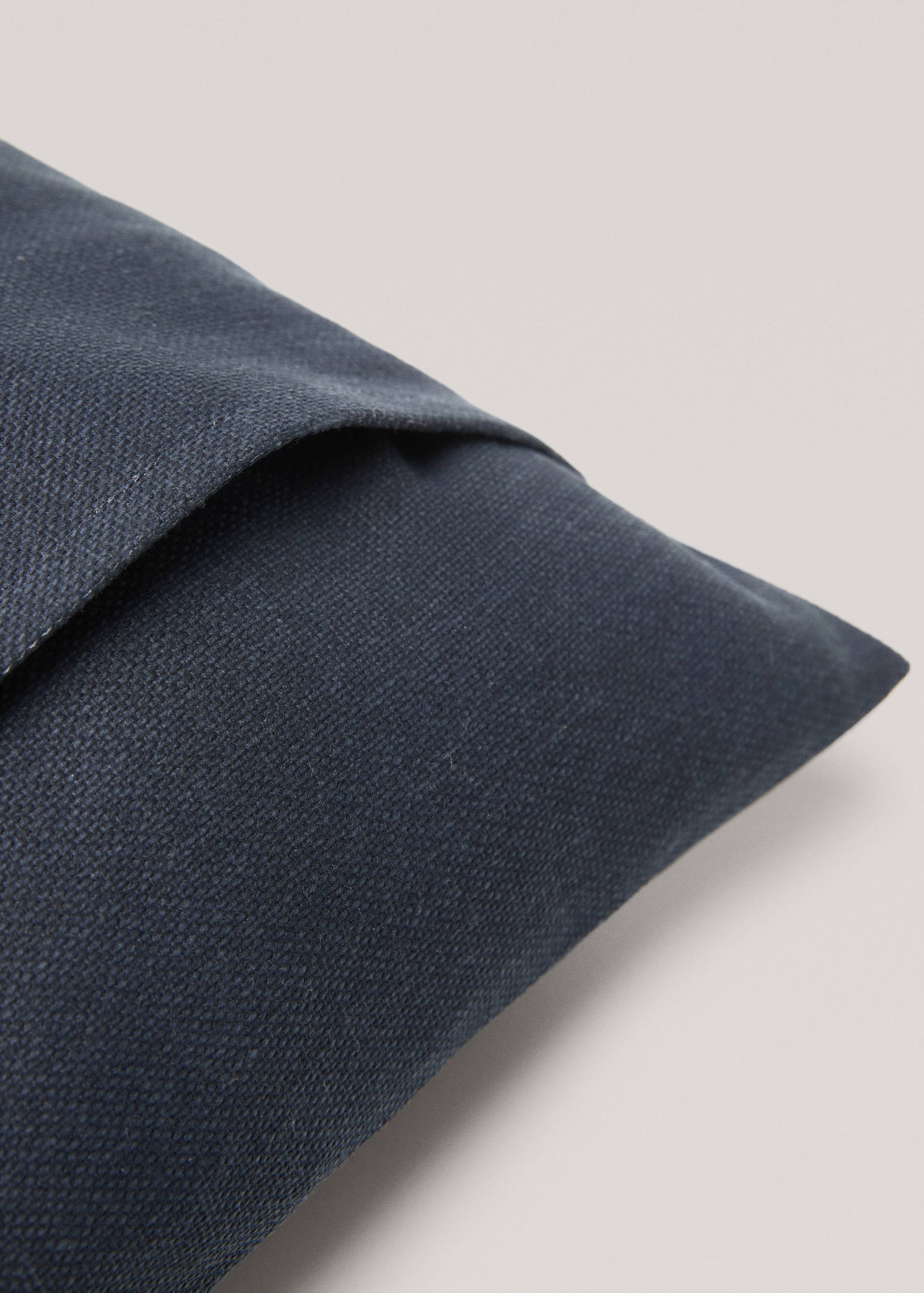Cotton striped cushion cover 30x50cm - Details of the article 3