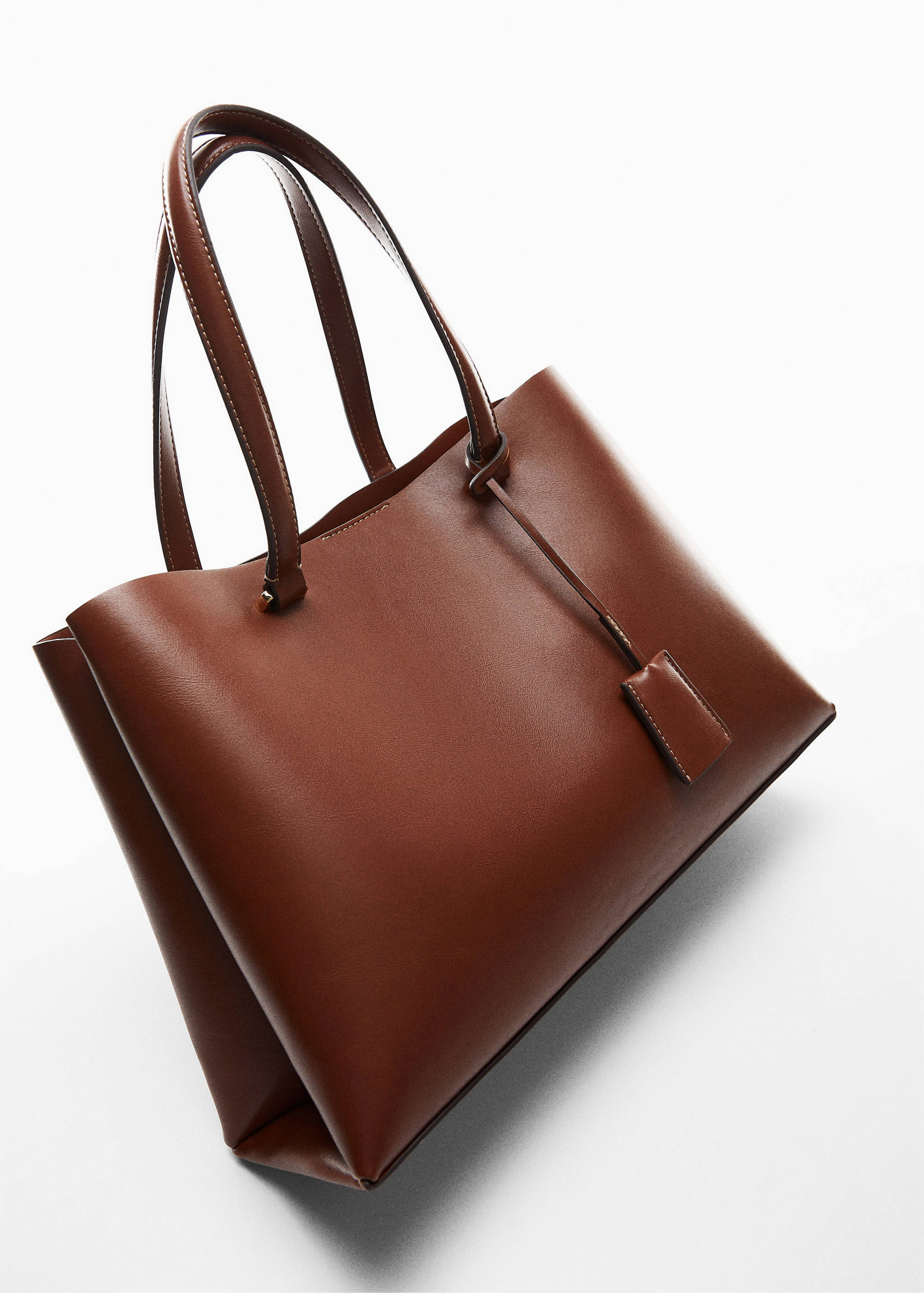 Shopper bag with dual compartment - Details of the article 5