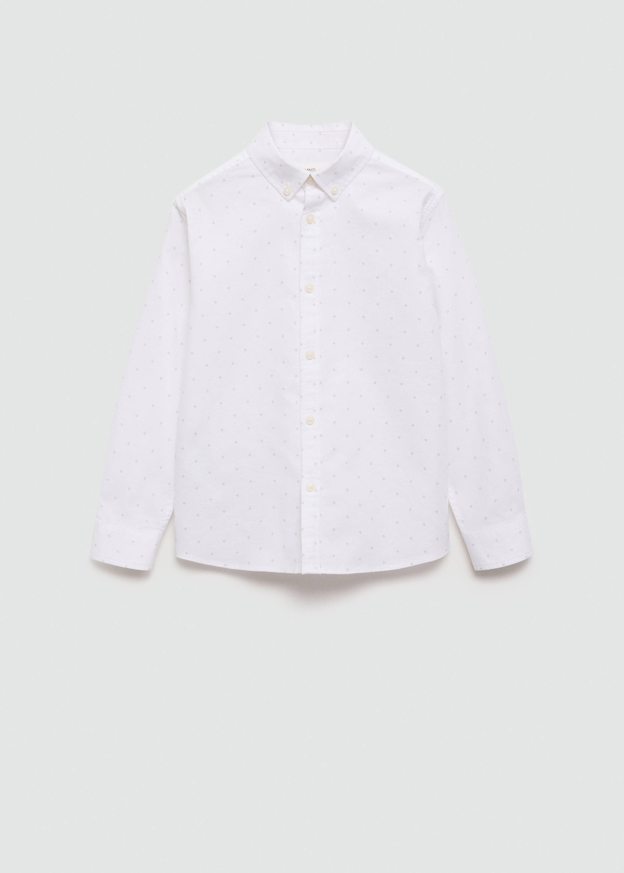 Oxford-Hemd aus Baumwolle - Artikel ohne Model