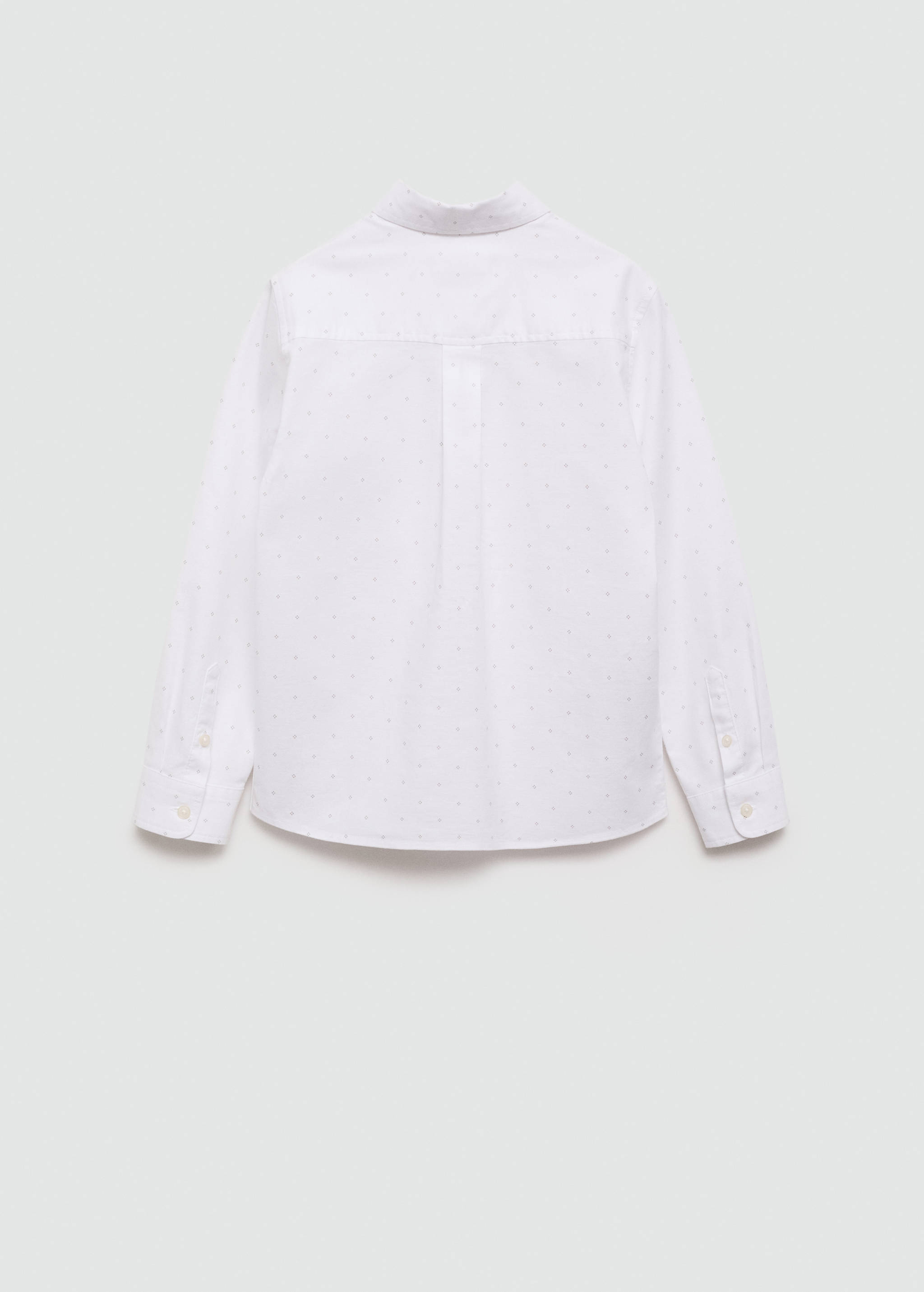 Oxford-Hemd aus Baumwolle - Rückseite des Artikels