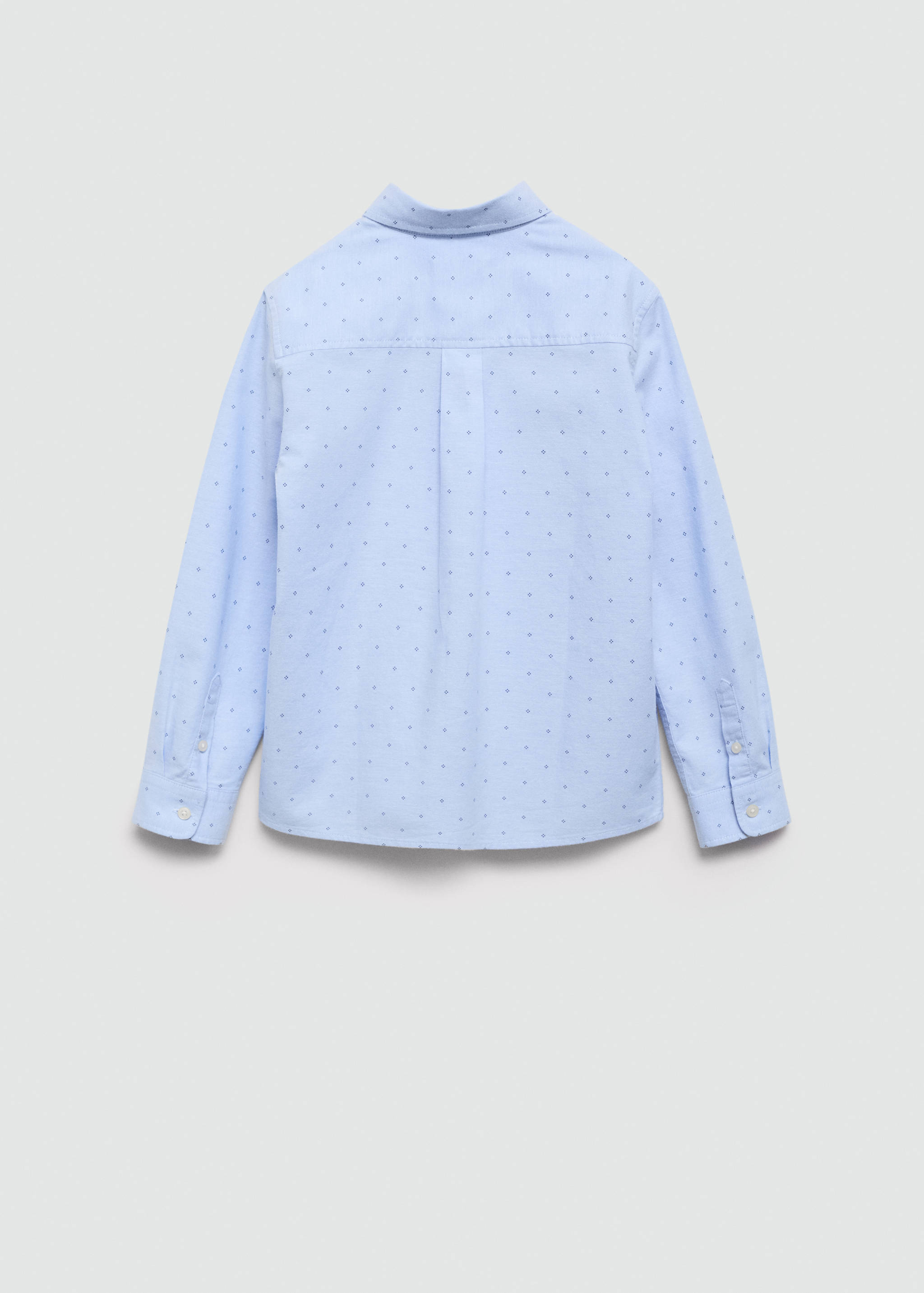 Oxford-Hemd aus Baumwolle - Rückseite des Artikels