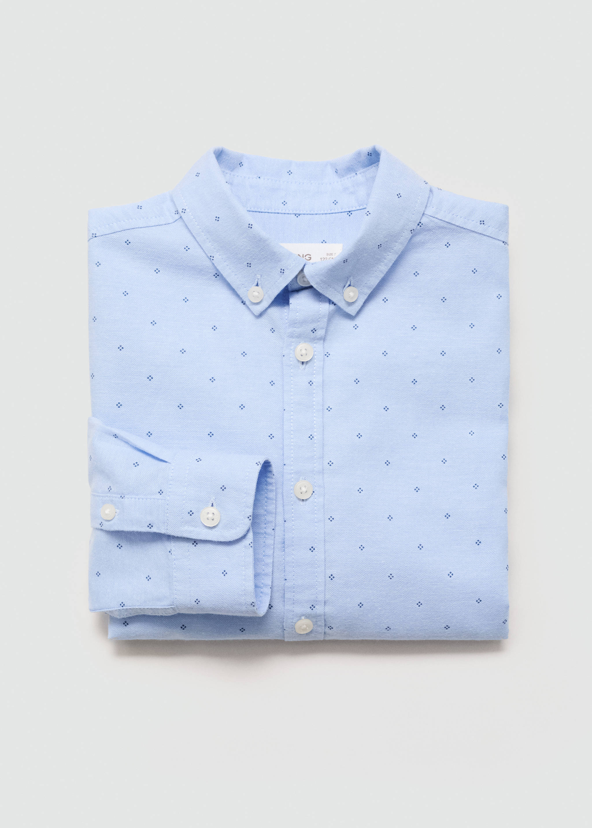 Oxford-Hemd aus Baumwolle - Detail des Artikels 8