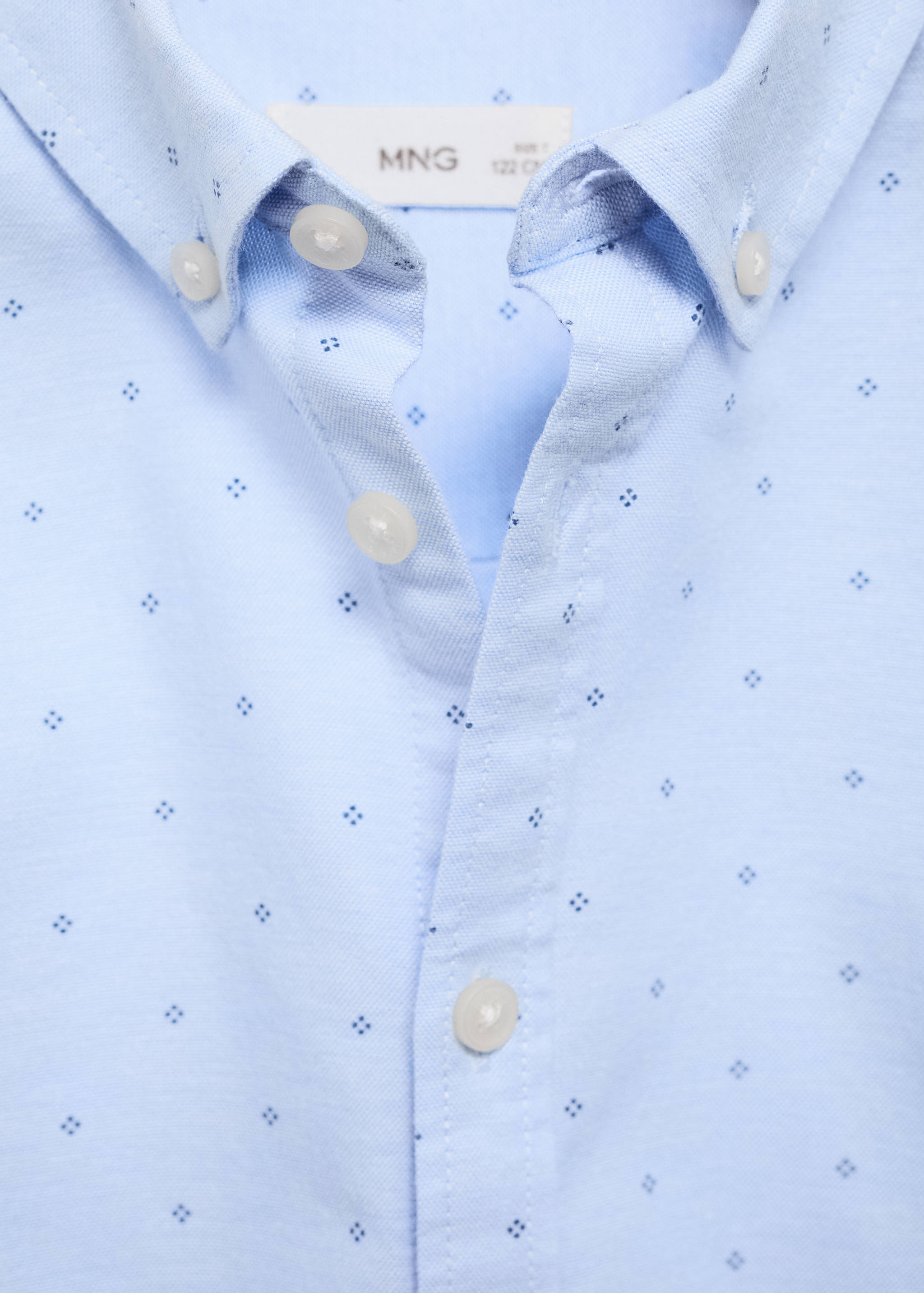 Oxford-Hemd aus Baumwolle - Detail des Artikels 0