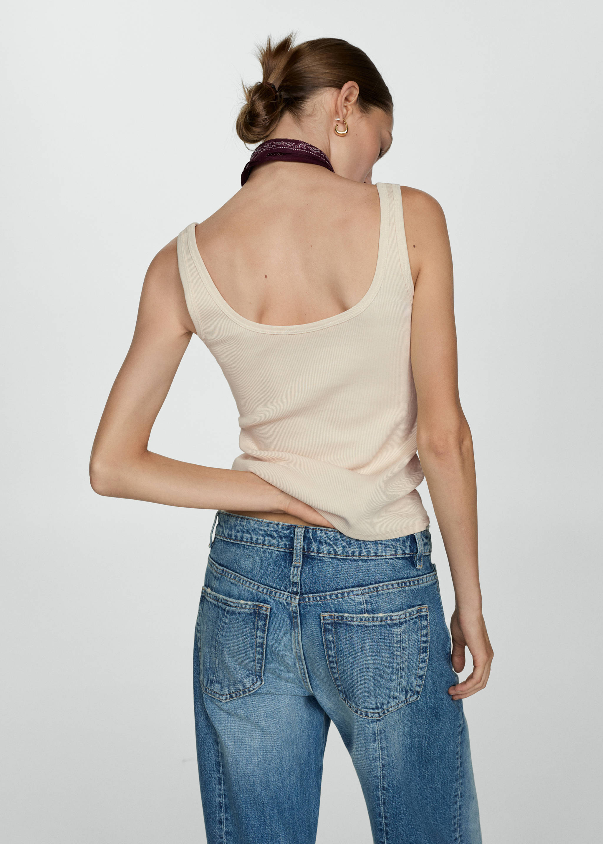 Top bretelles boutons - Verso de l’article