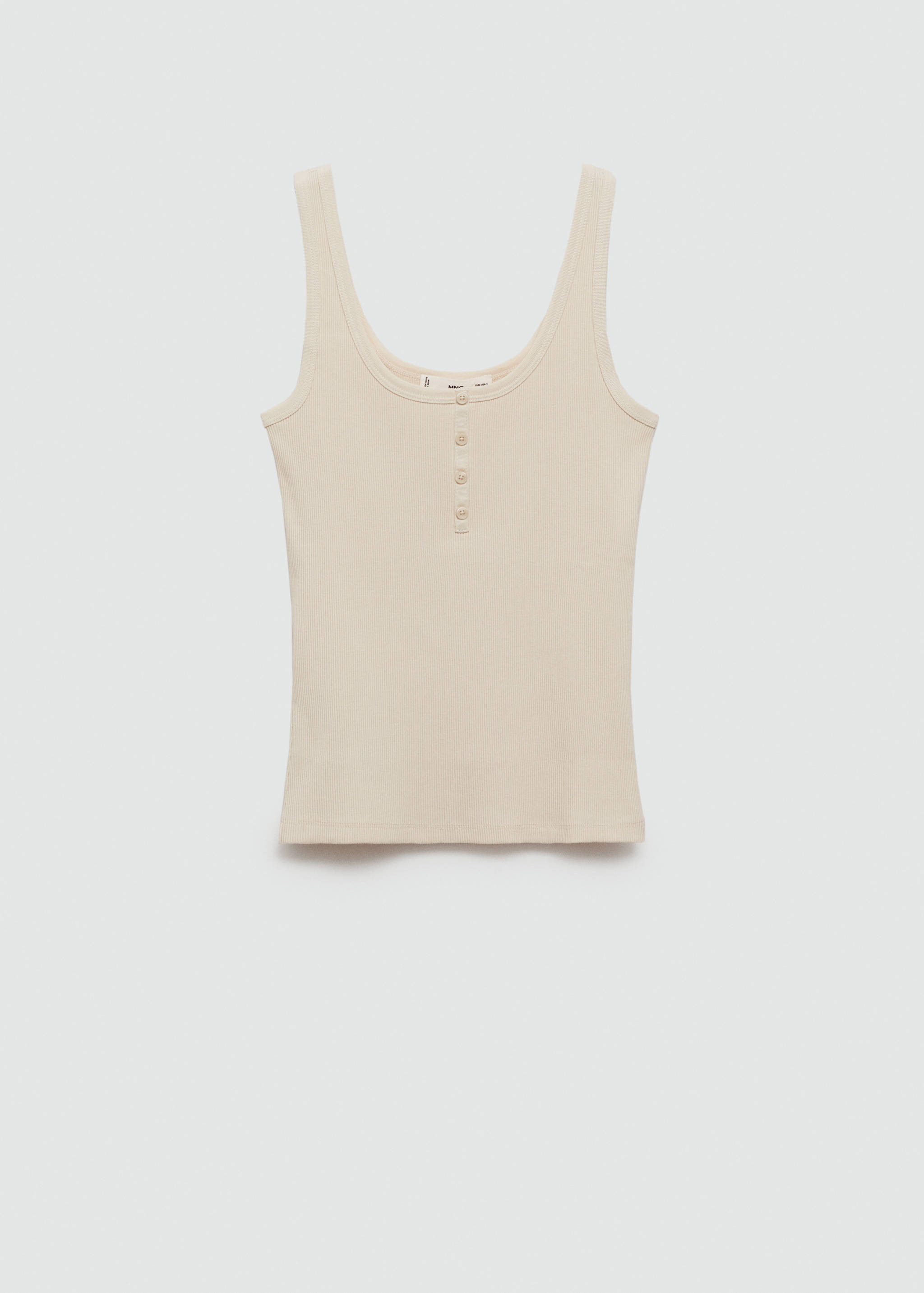 Top bretelles boutons - Article sans modèle