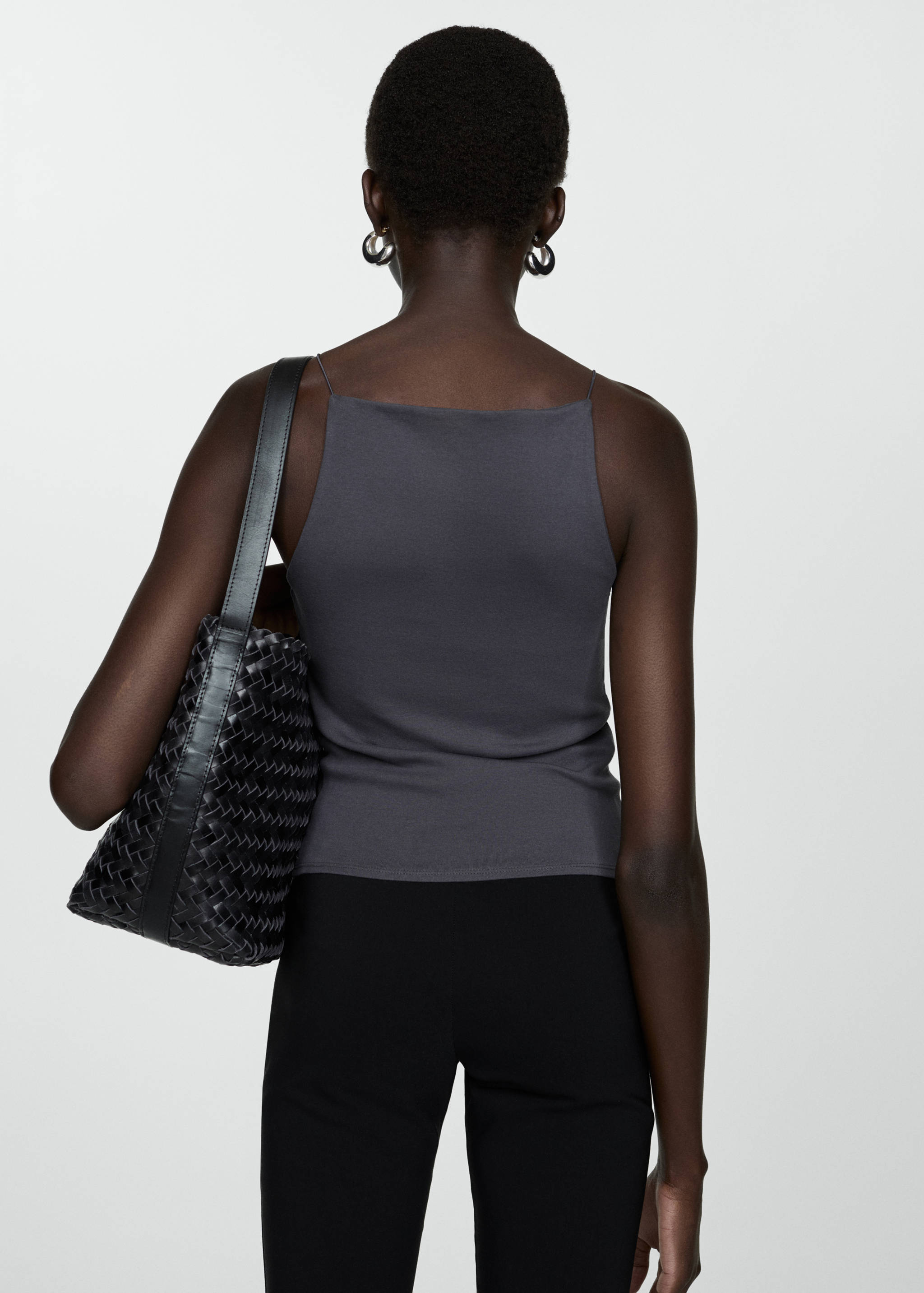 Top ajusté halter - Verso de l’article