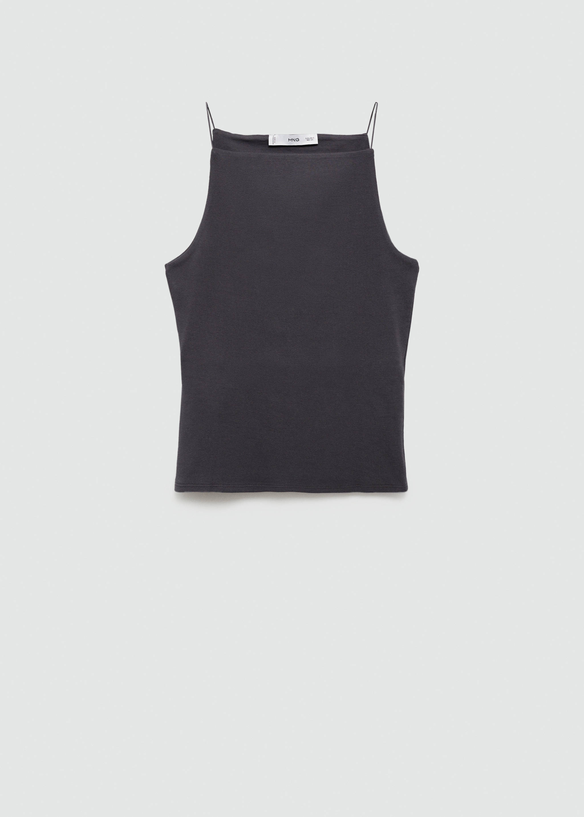 Top ajusté halter - Article sans modèle