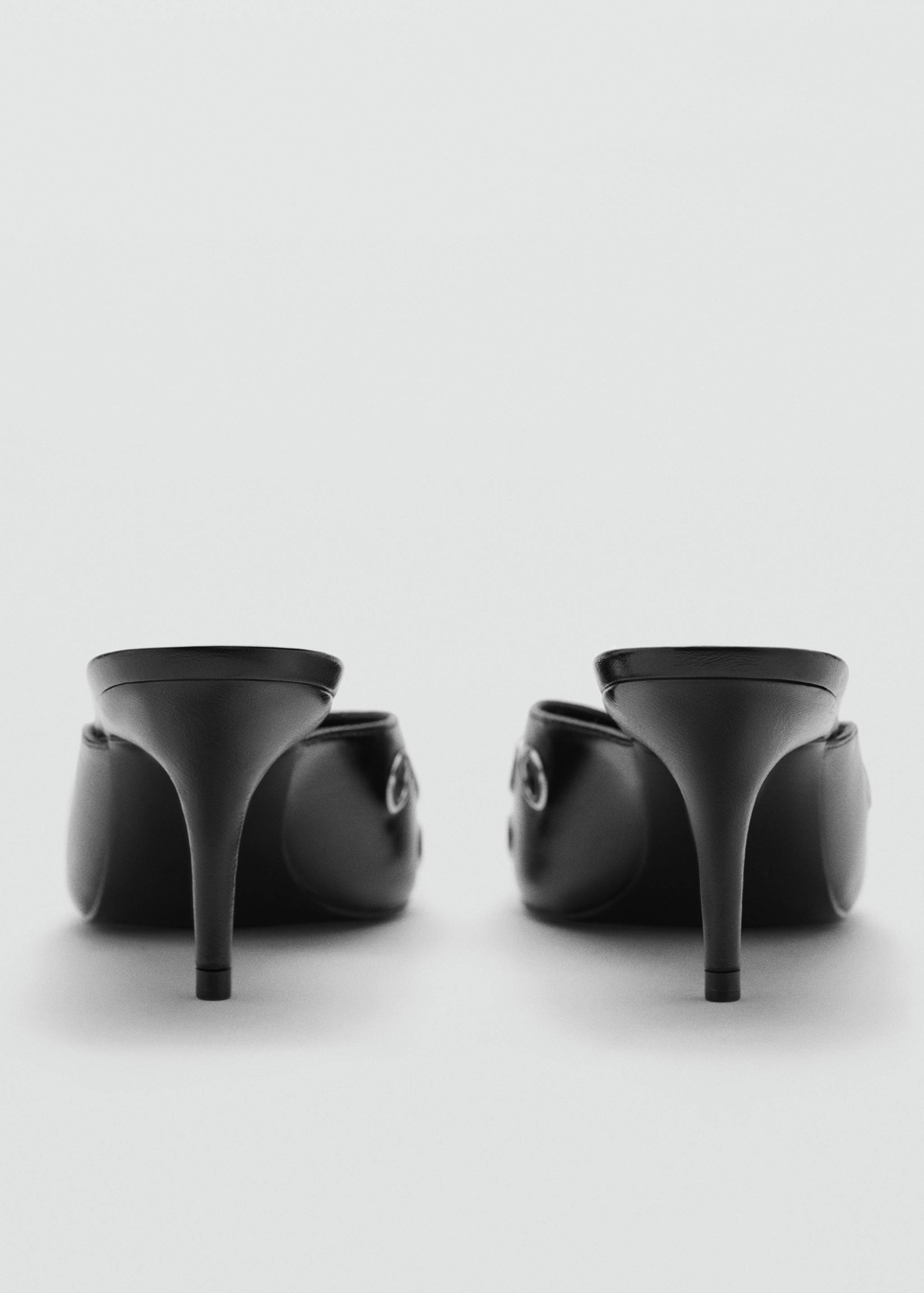 Slingback shoes with metallic detail - Details of the article 1