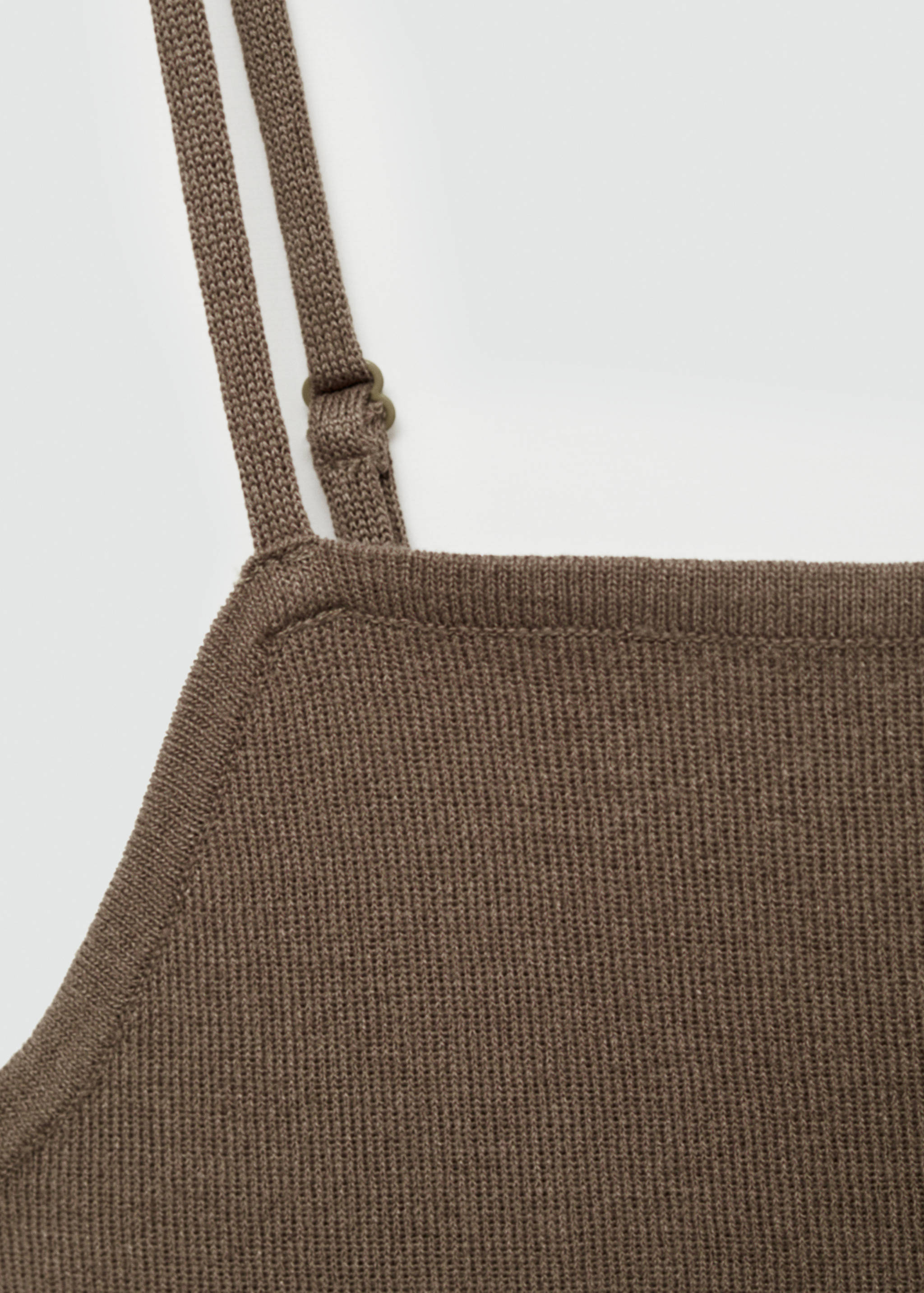 针织吊带上衣 - null