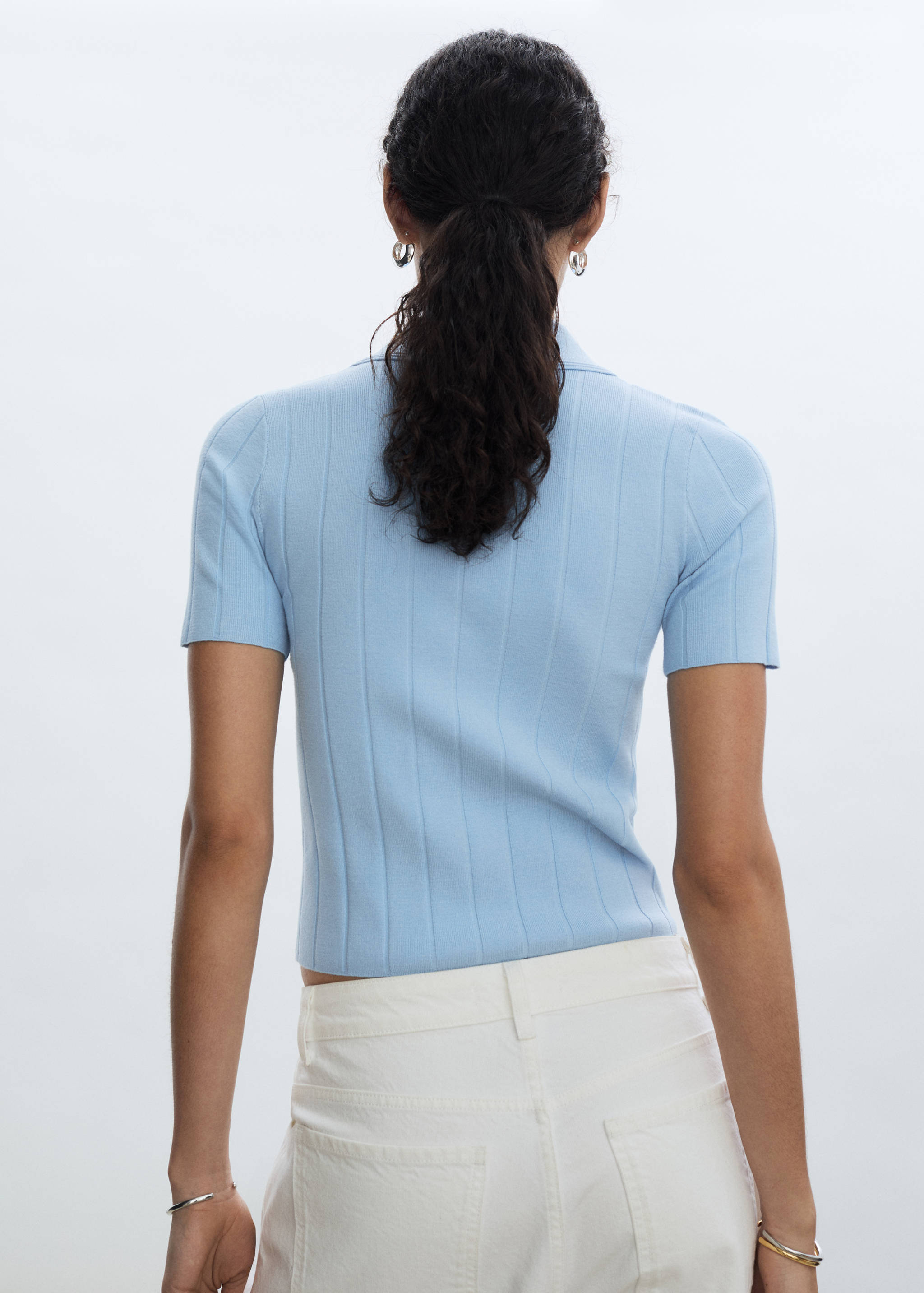 T-shirt col polo - Verso de l’article