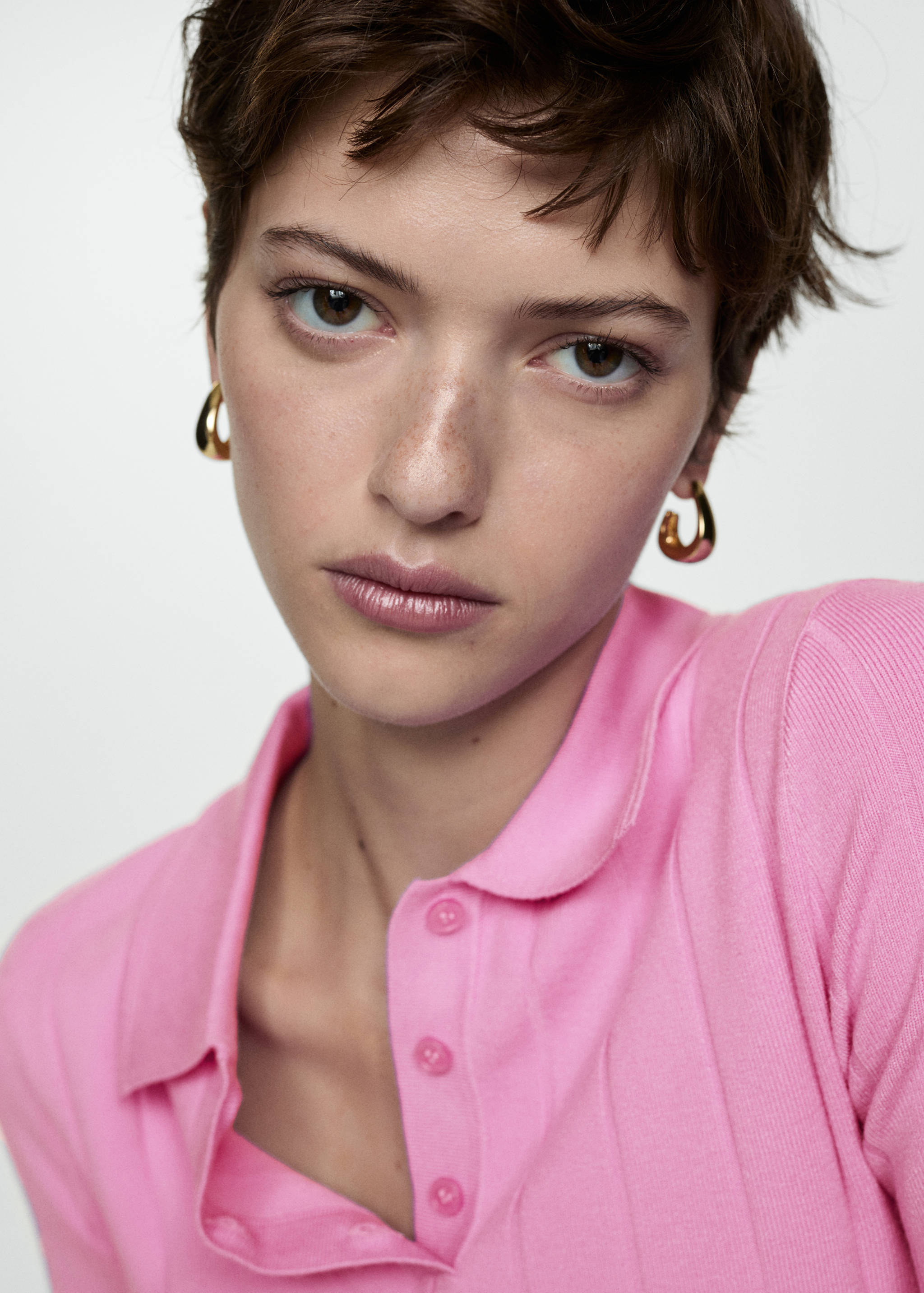 T-shirt col polo - Détail de l'article 1