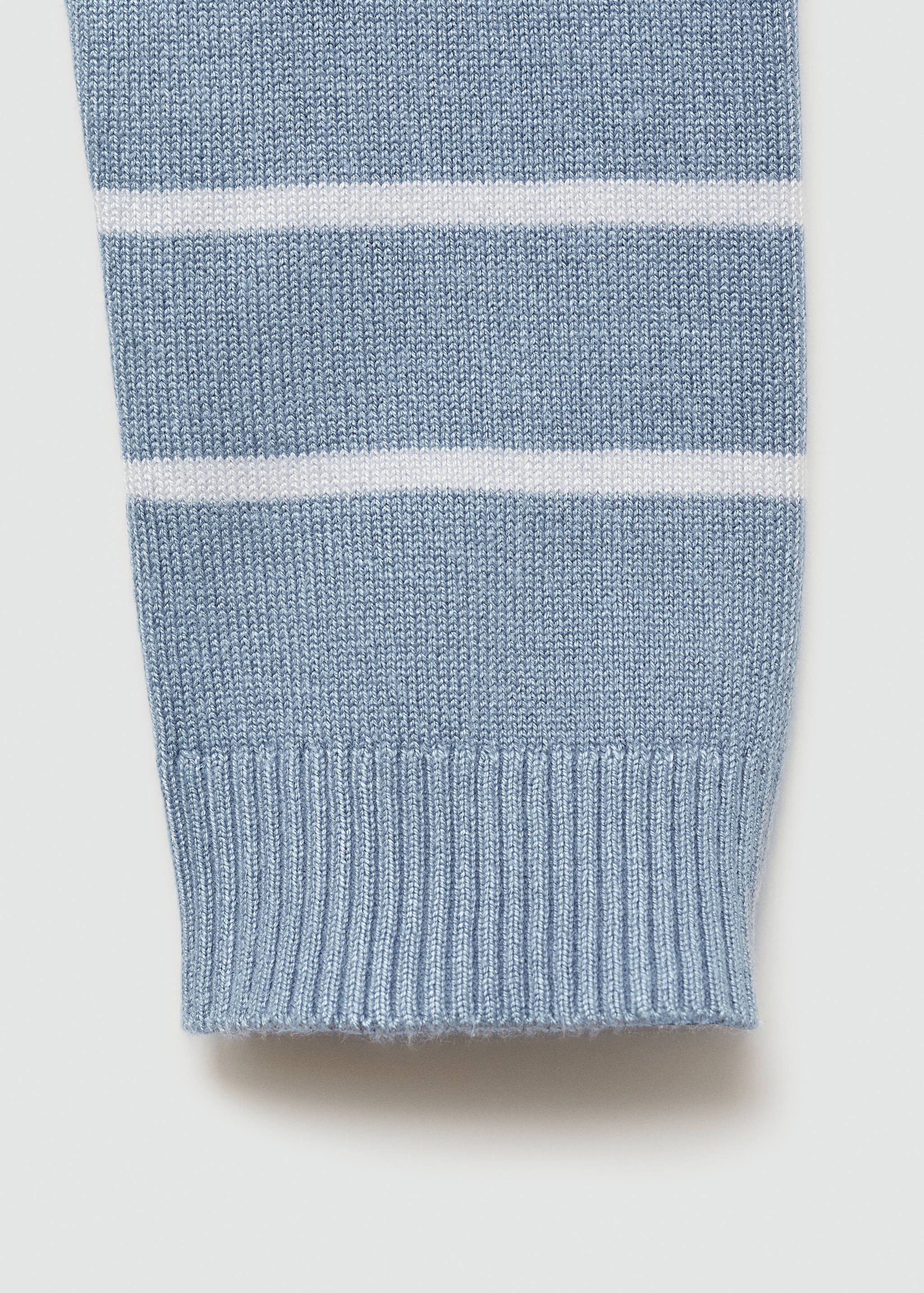 Striped boat-neck sweater - Details of the article 0