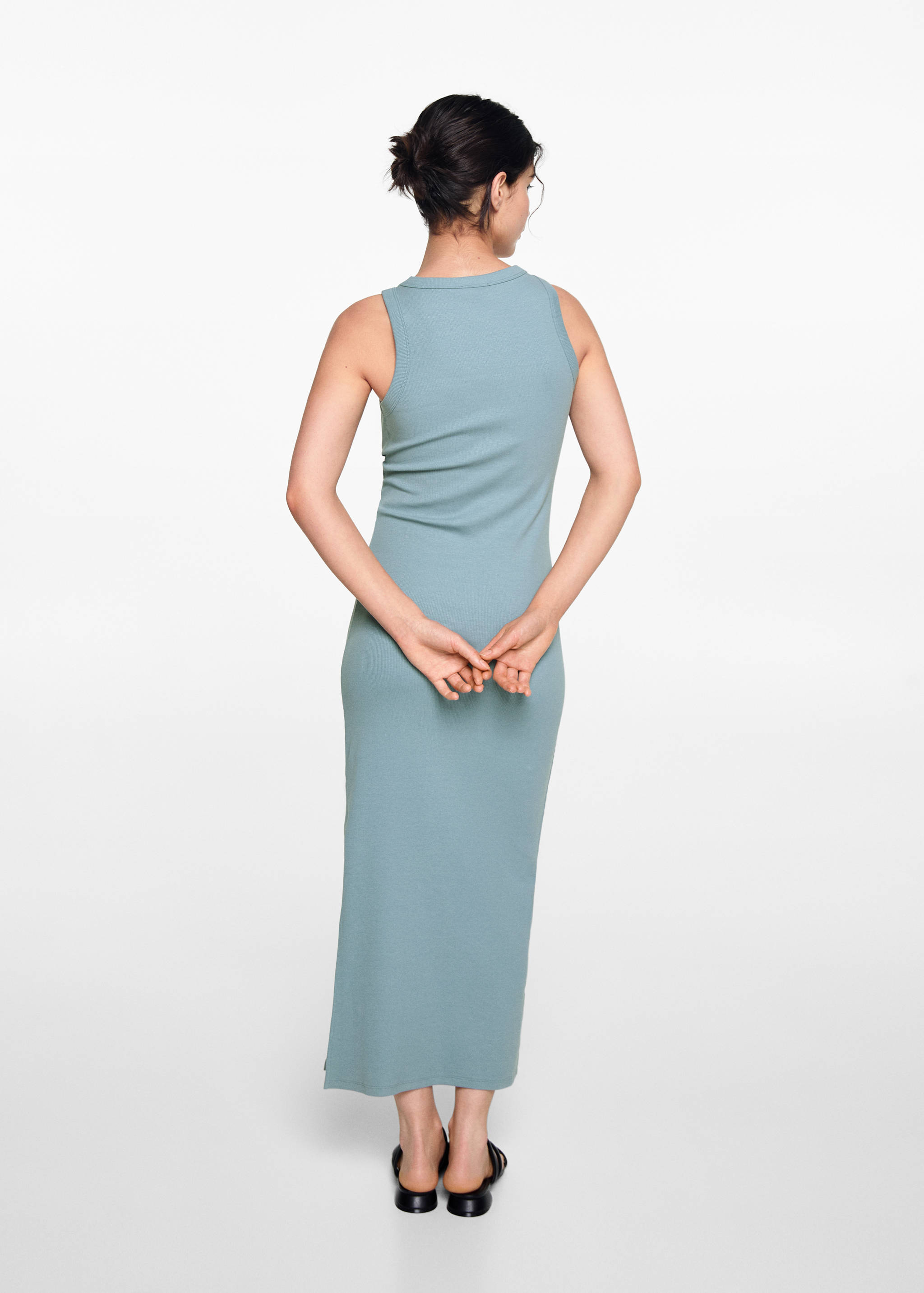 Fitted midi-dress - Reverse of the article