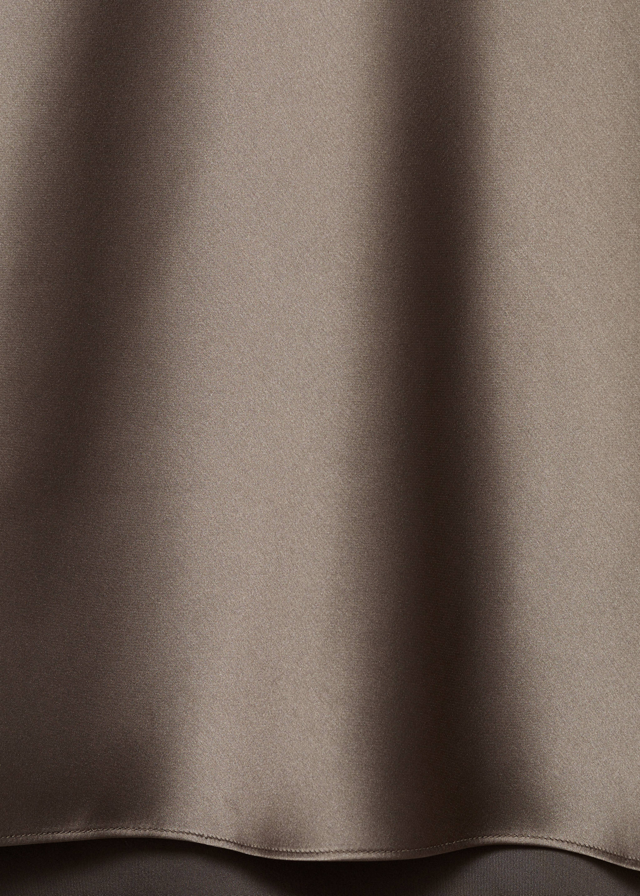 Satin long skirt - Details of the article 8