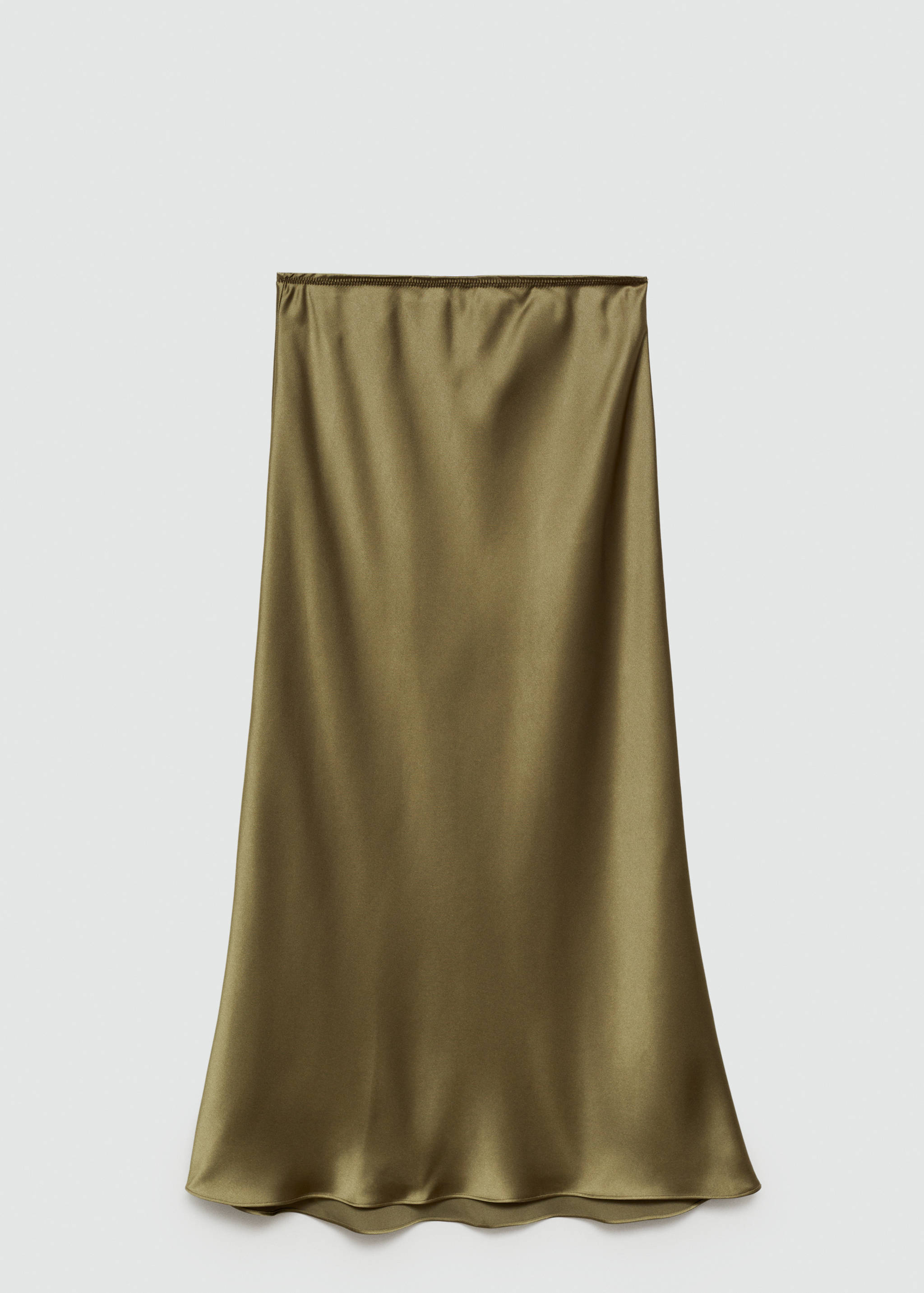 Satin long skirt - Article without model