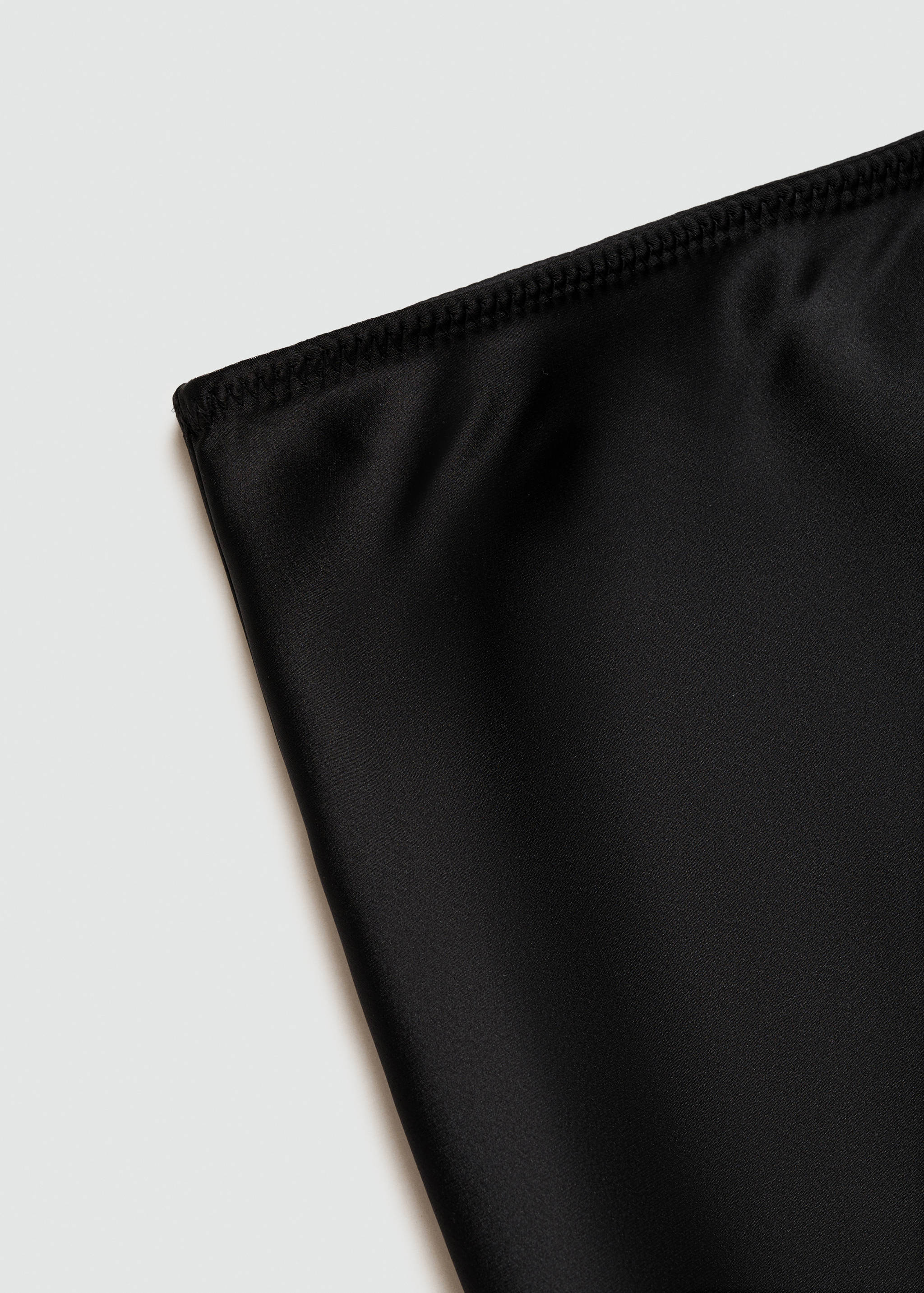 Satin long skirt - Details of the article 0