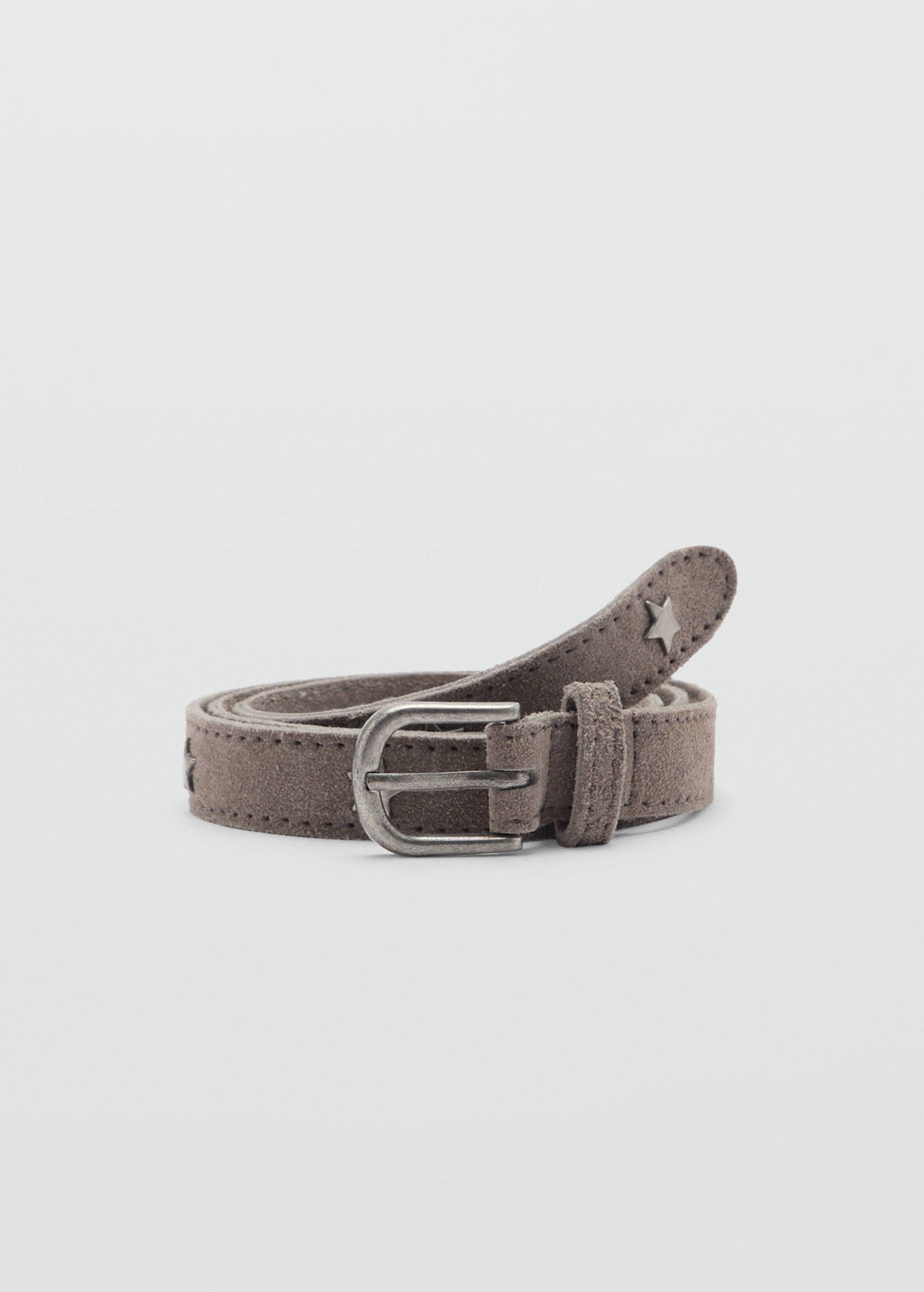 Leather belt with star studs - Article without model
