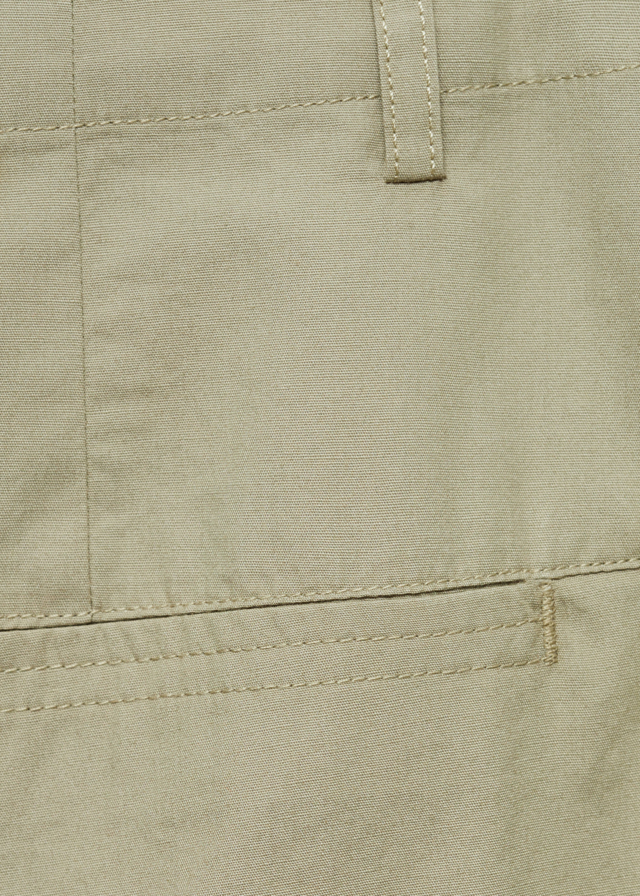 Pantalon à pinces coton - Détail de l'article 0