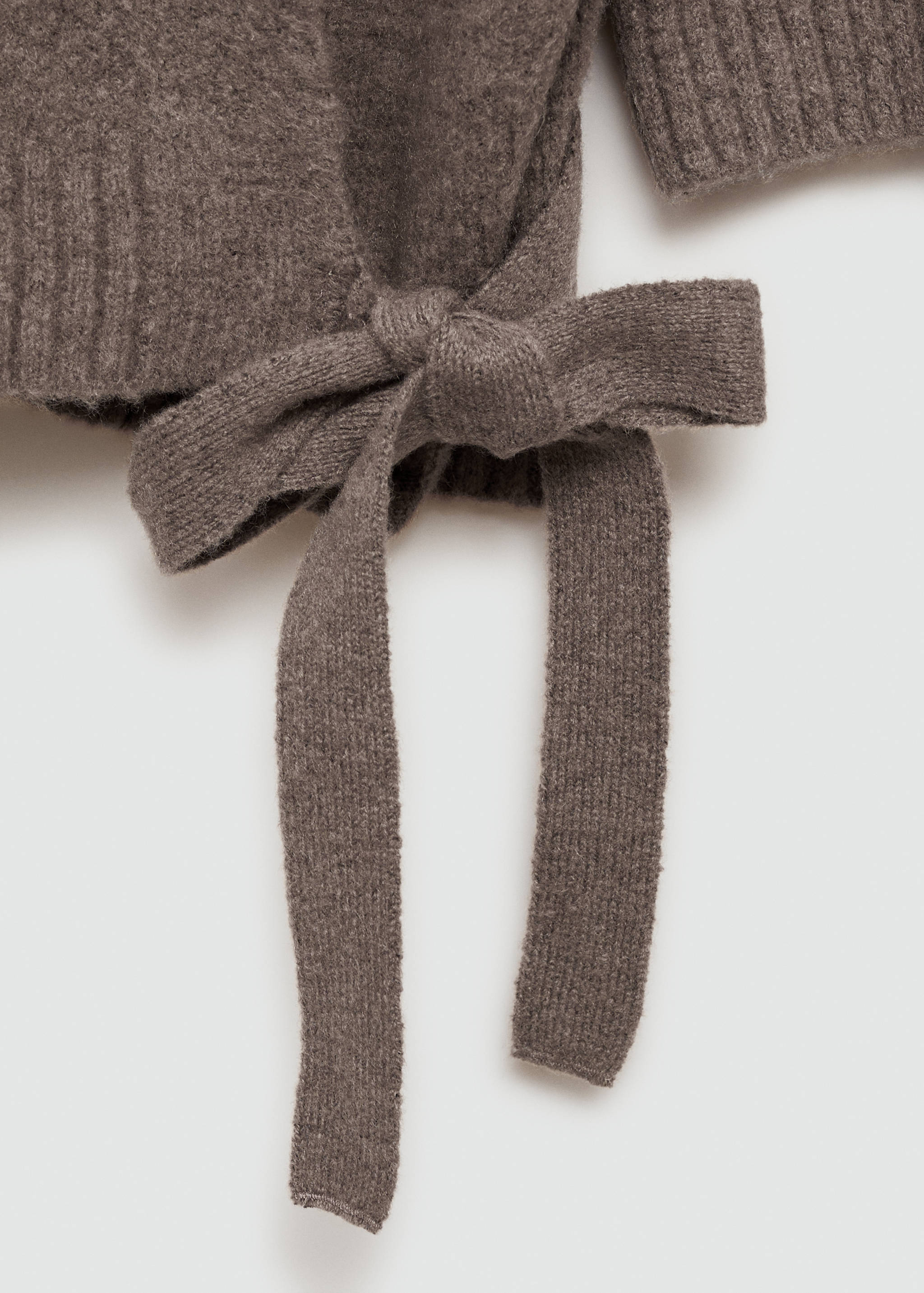 Double-breasted cardigan - Details of the article 0