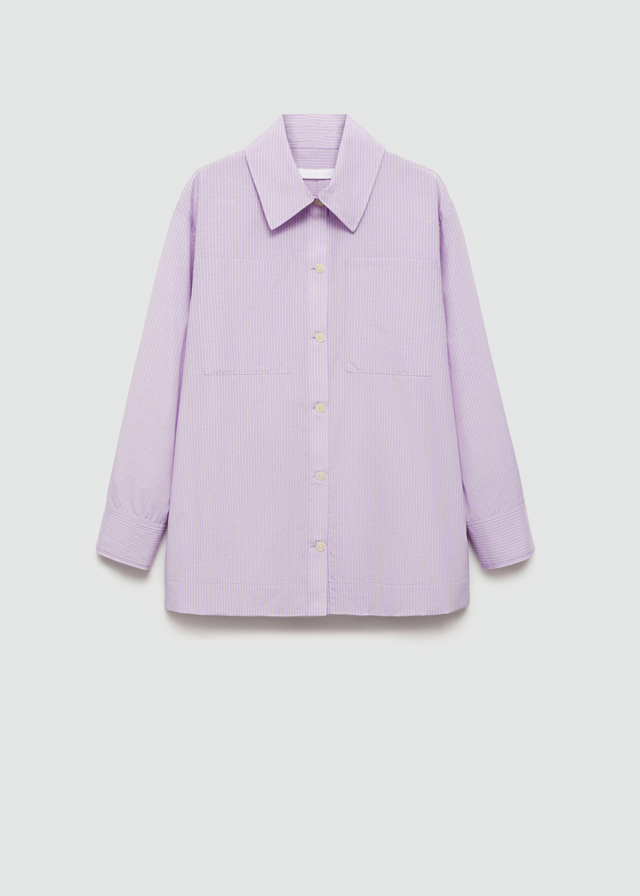 Oversize striped shirt - Article without model