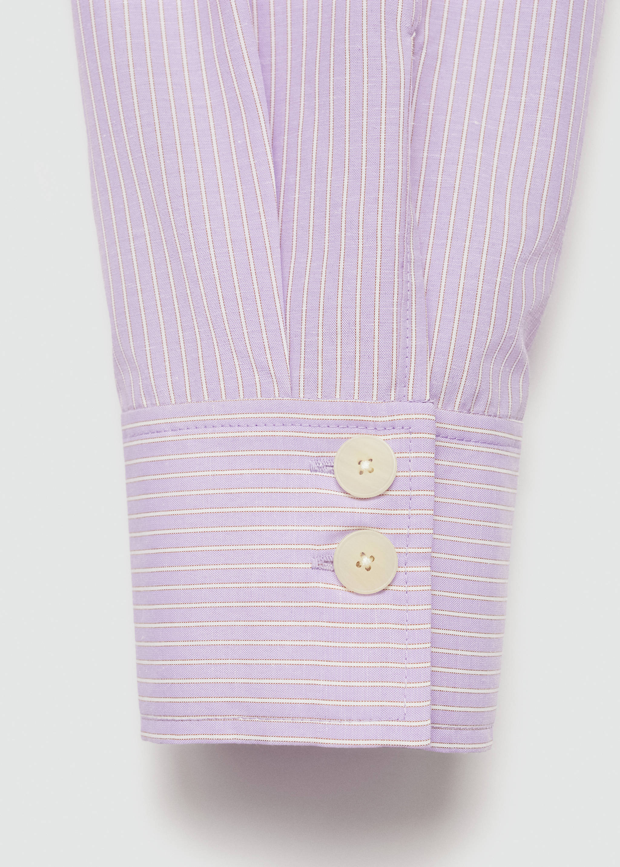 Oversize striped shirt - Details of the article 0