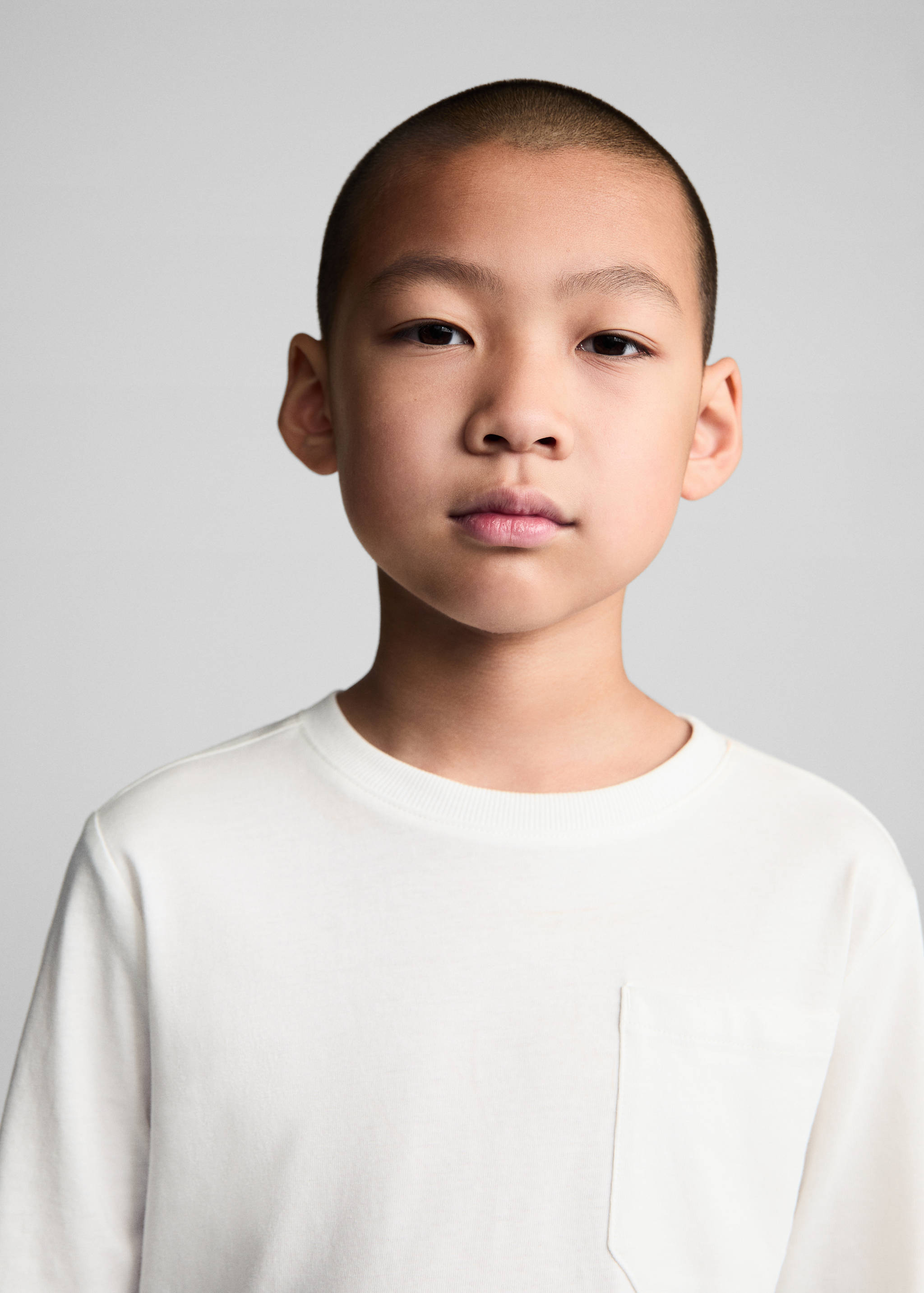 Long sleeve cotton t-shirt - Details of the article 1