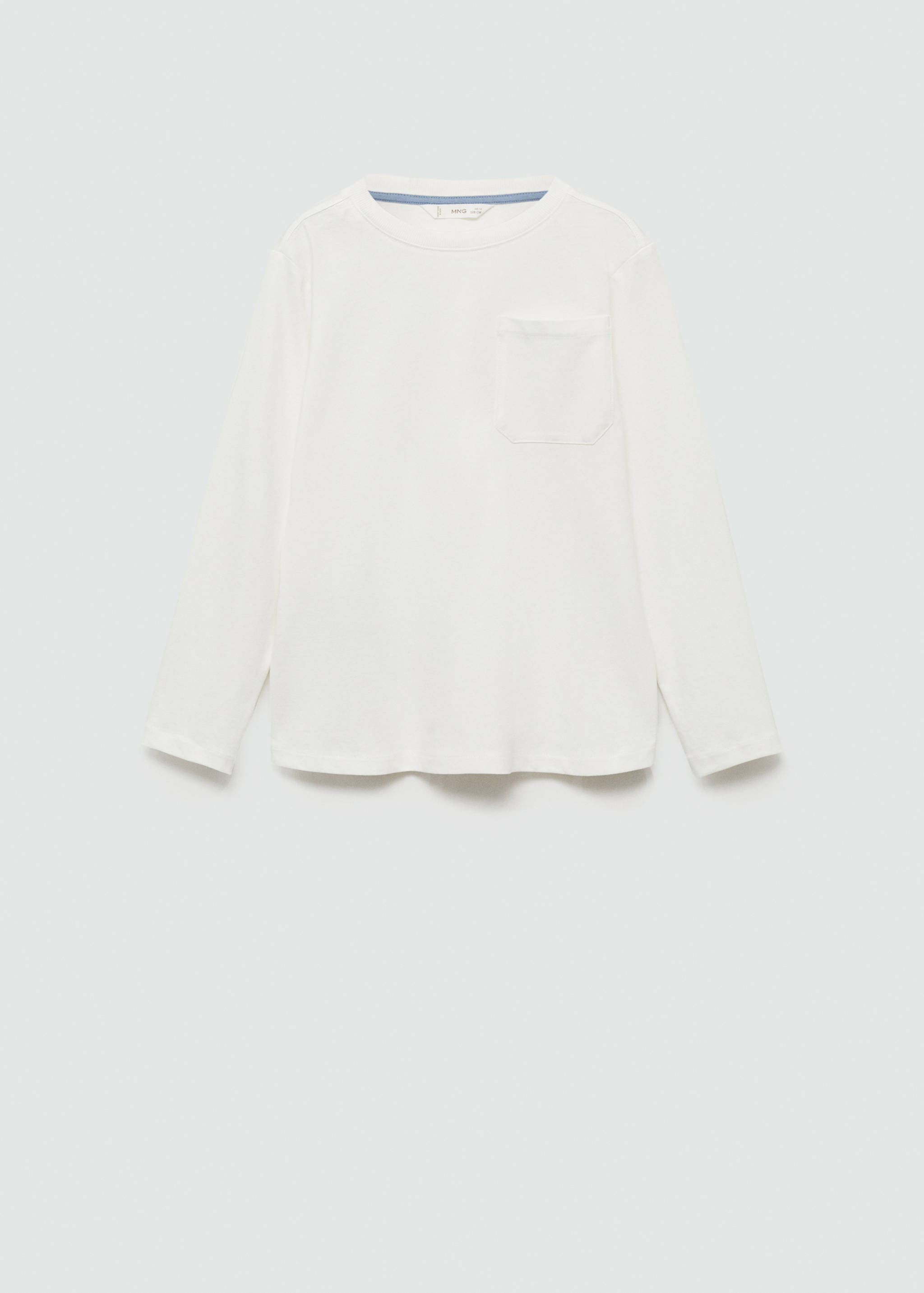 Long sleeve cotton t-shirt - Article without model