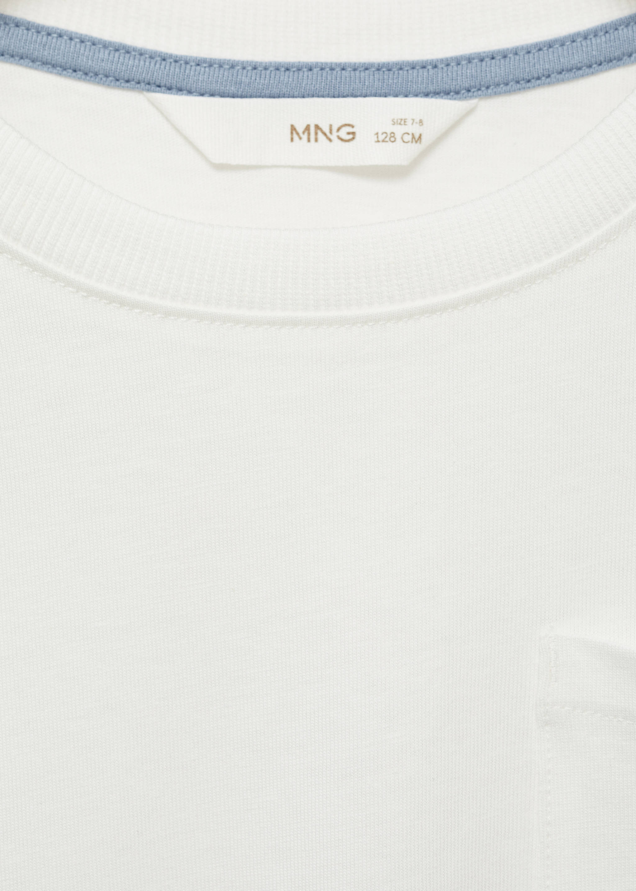 Long sleeve cotton t-shirt - Details of the article 8