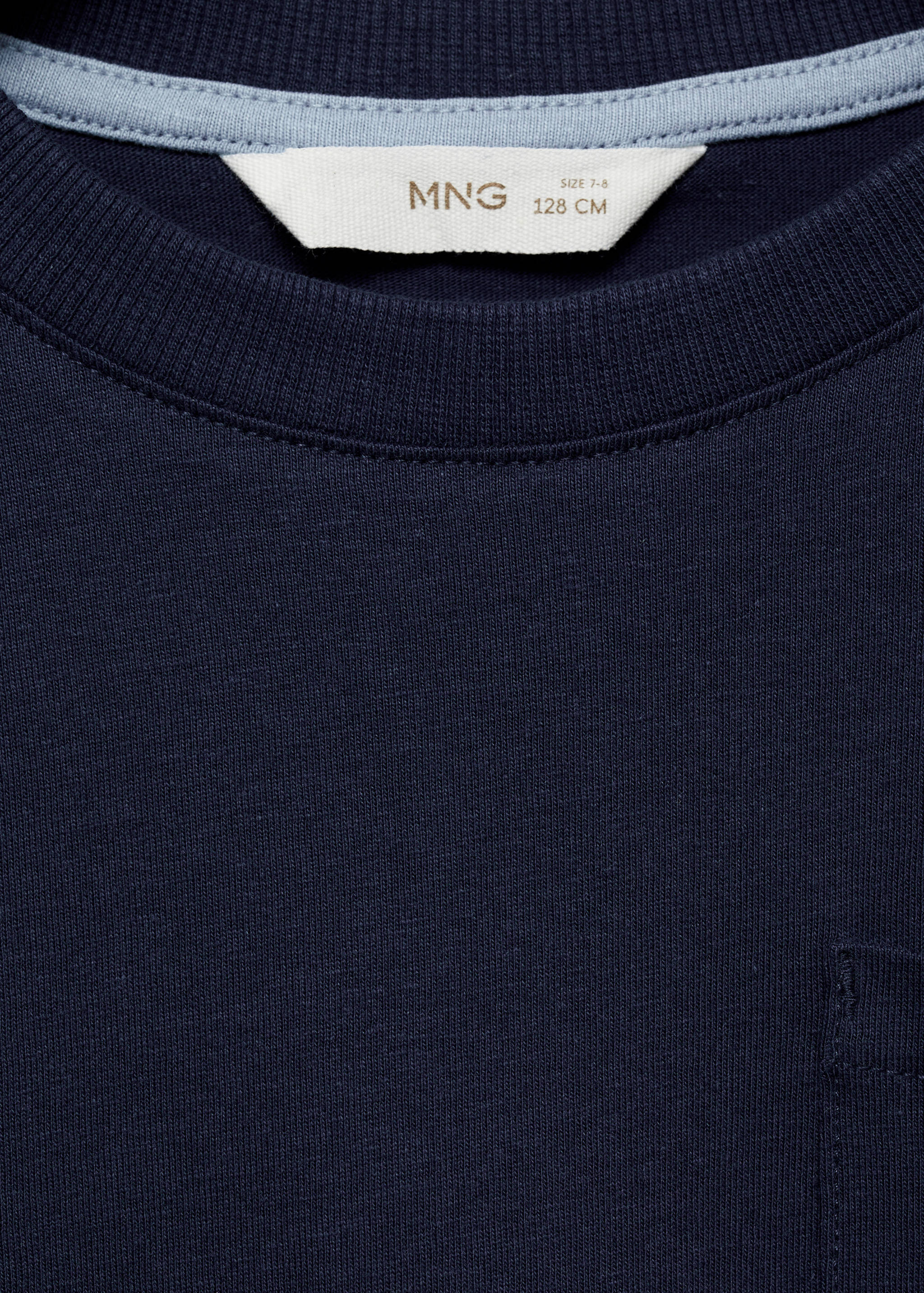 Long sleeve cotton t-shirt - Details of the article 8