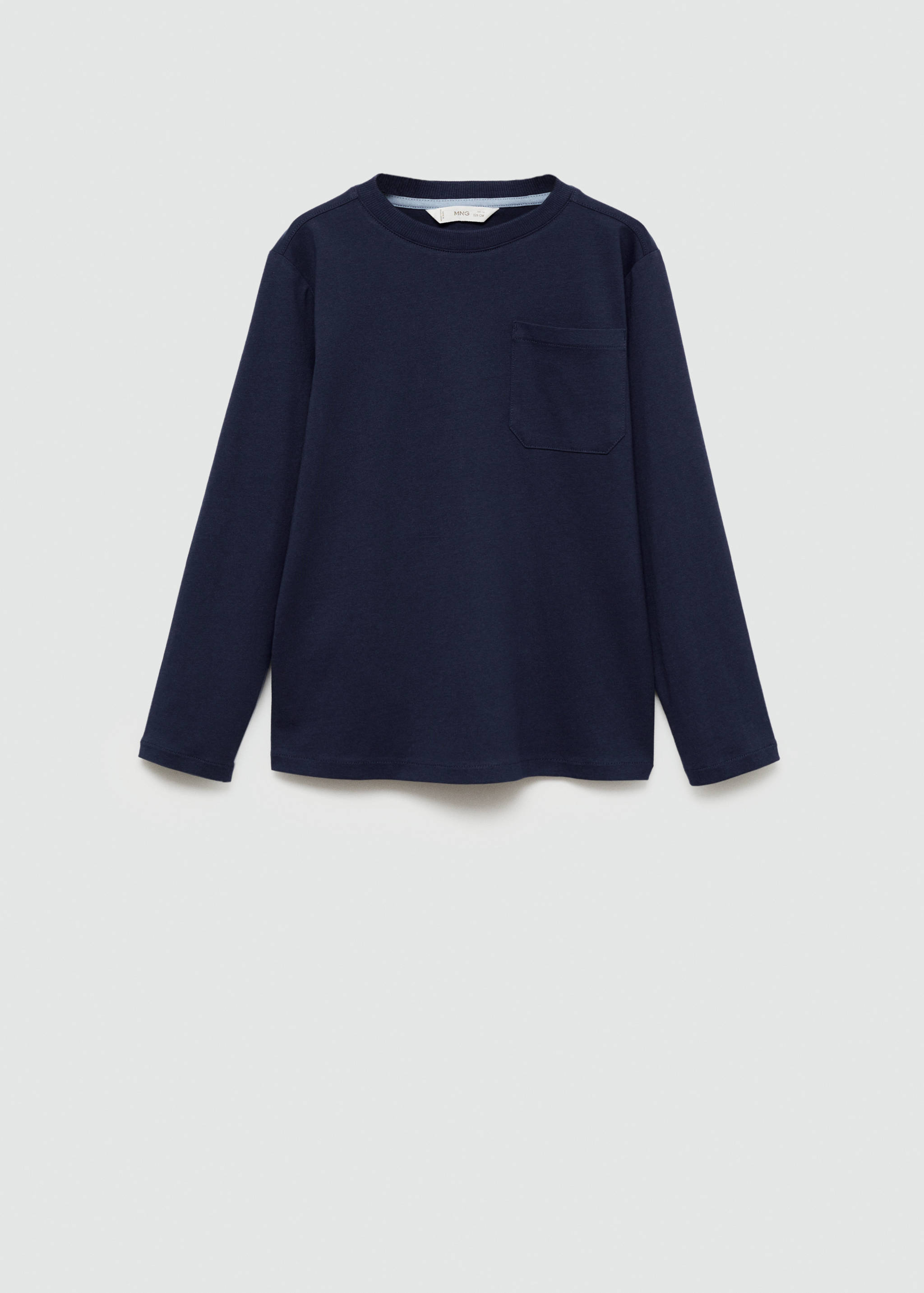 Long sleeve cotton t-shirt - Article without model