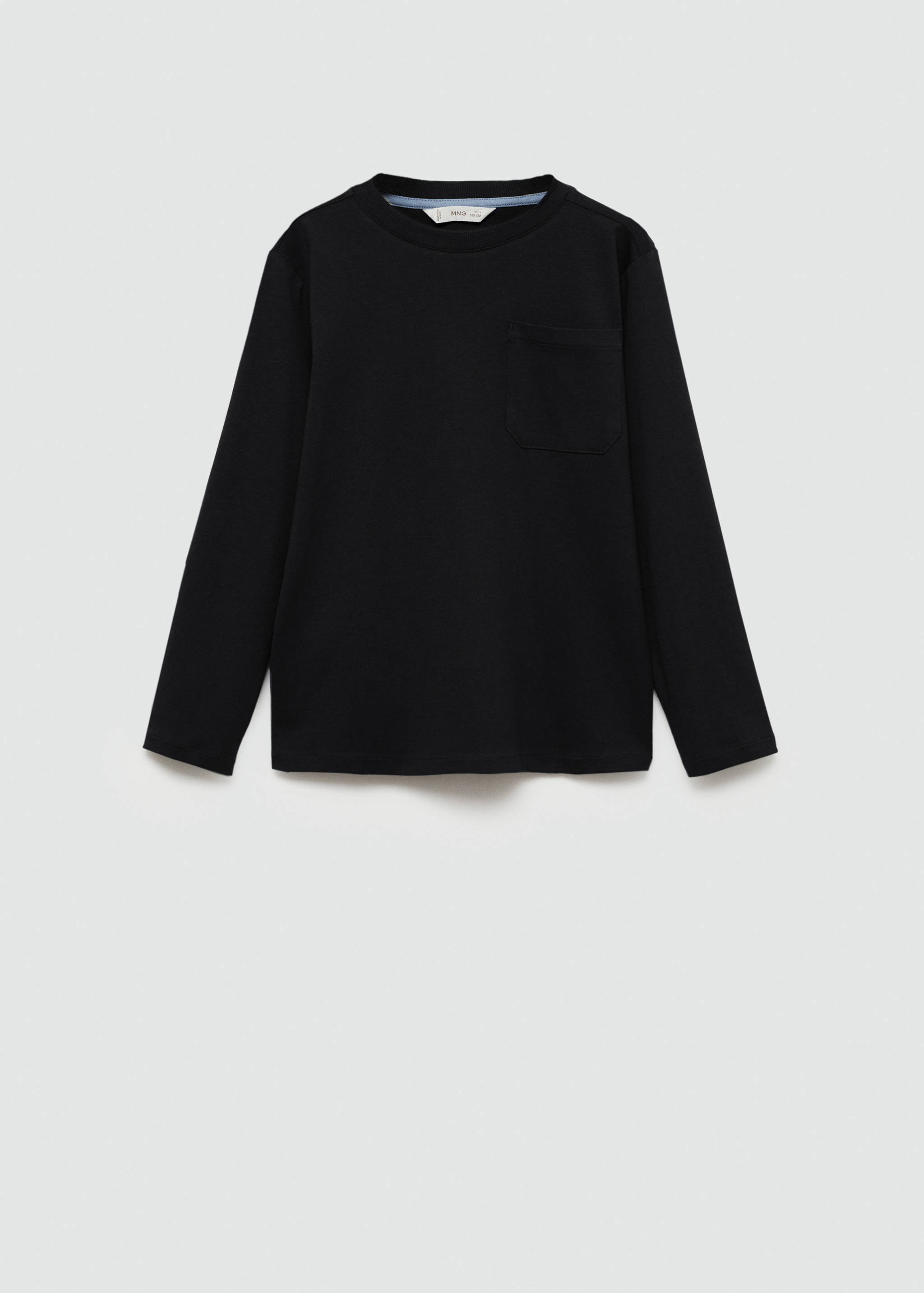 Long sleeve cotton t-shirt - Article without model