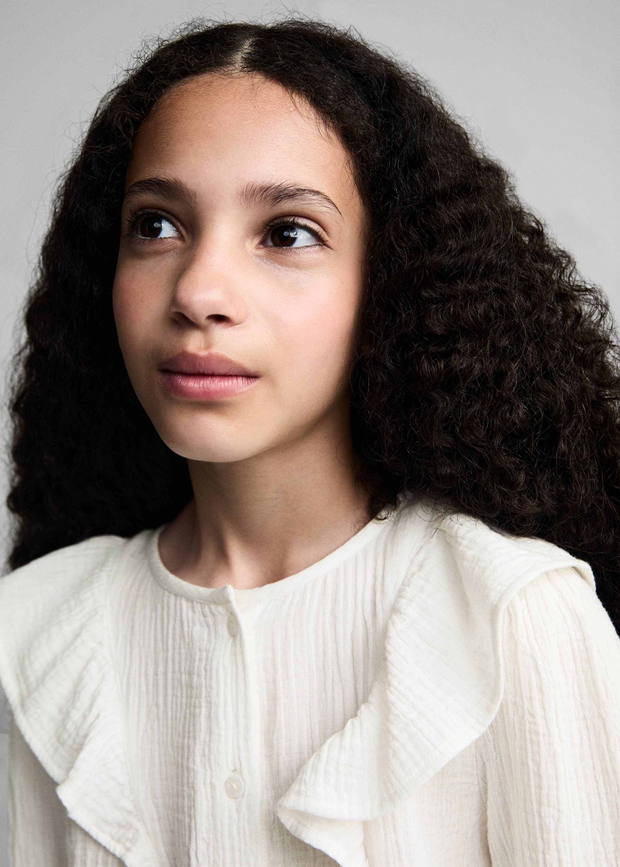 Cheesecloth cotton blouse - Details of the article 1