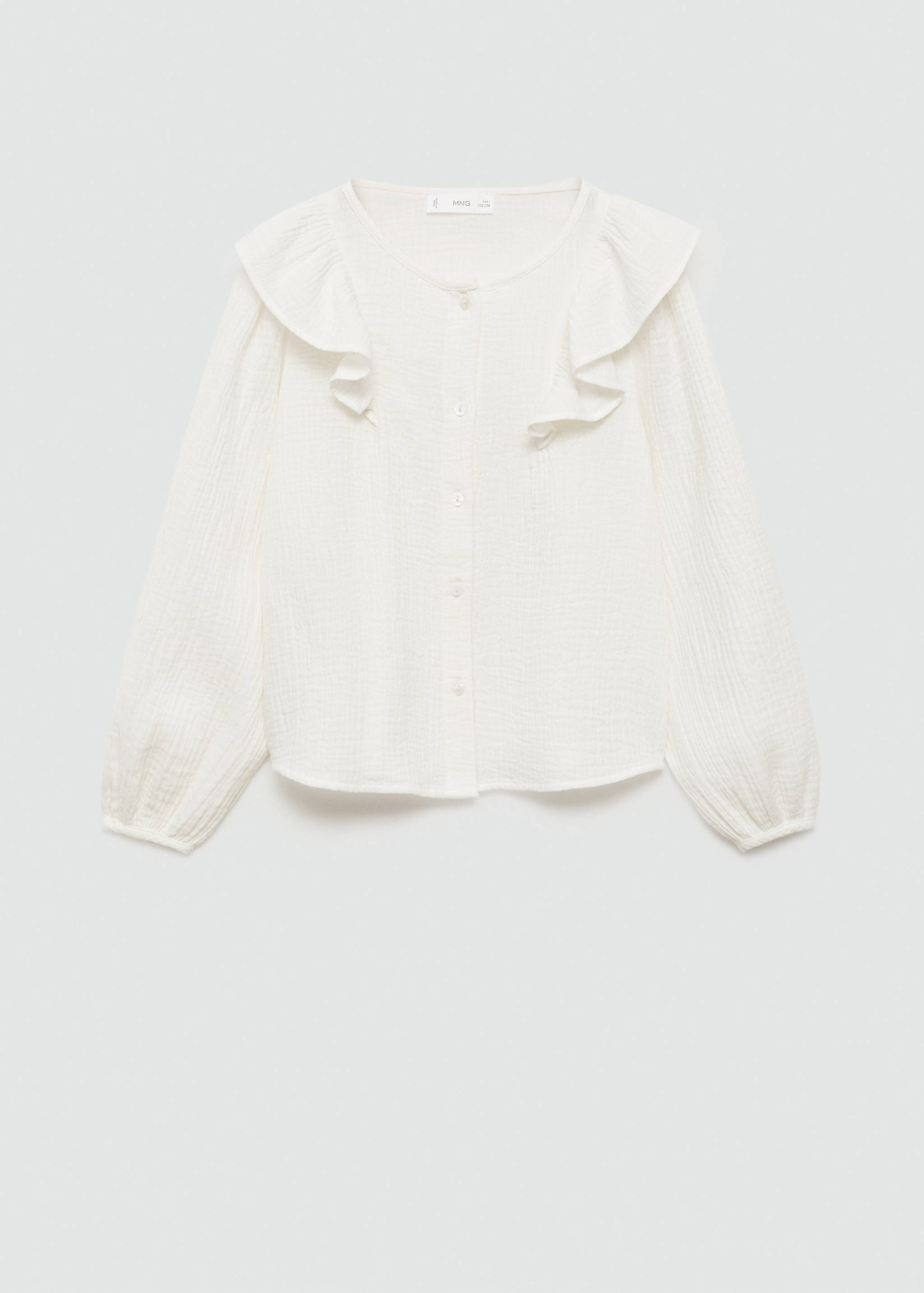 Cheesecloth cotton blouse - Article without model