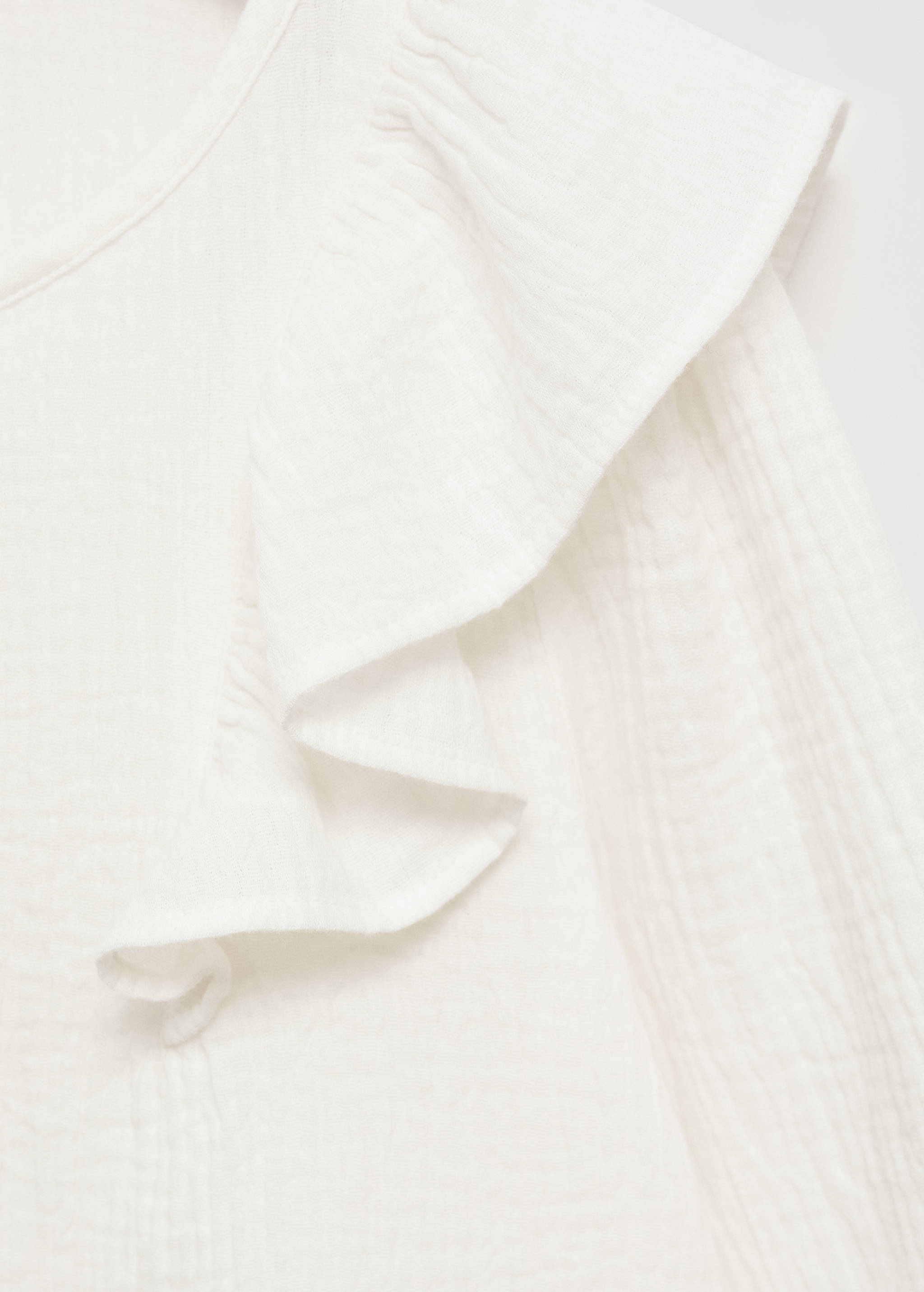 Cheesecloth cotton blouse - Details of the article 8