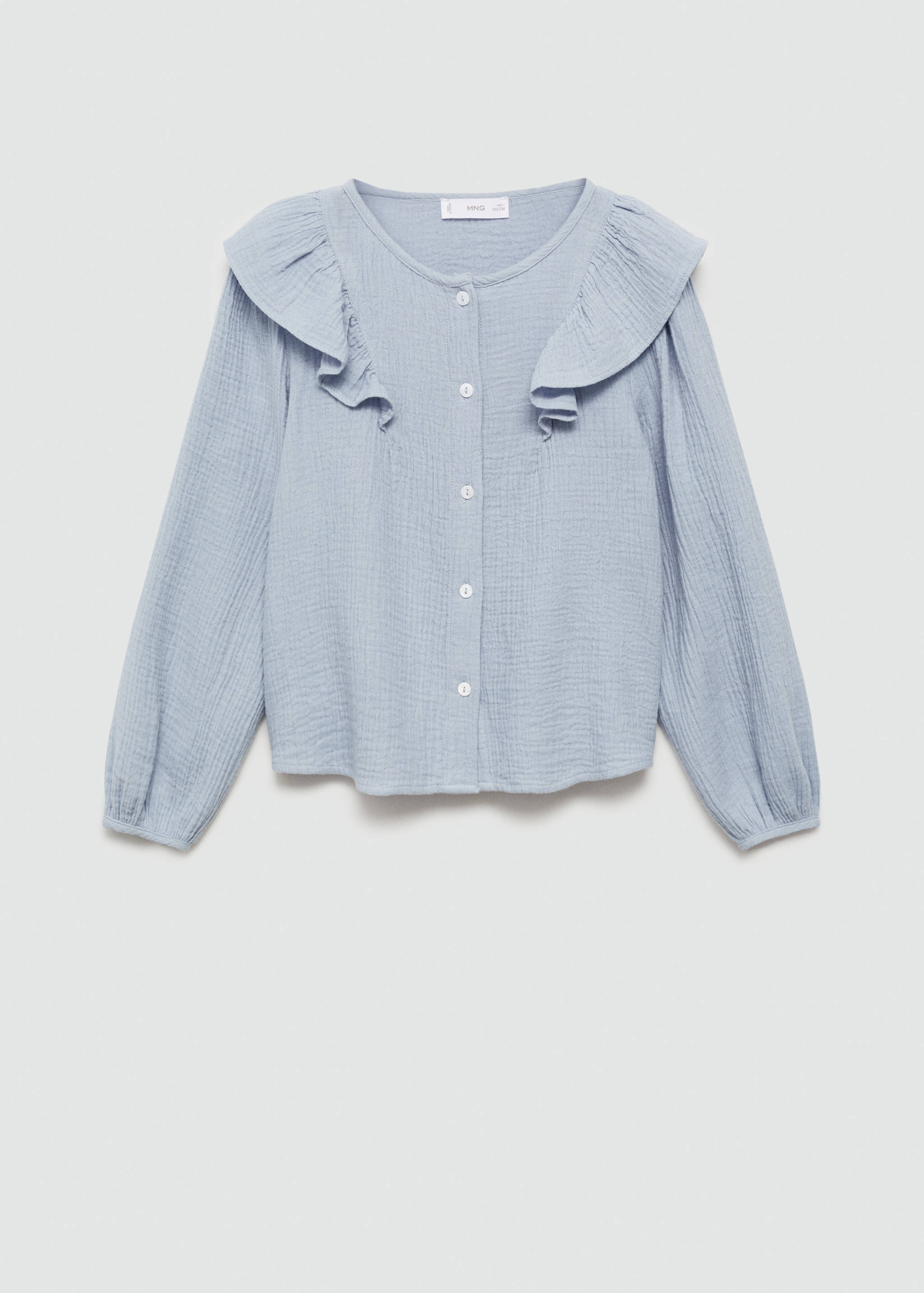 Cheesecloth cotton blouse - Article without model