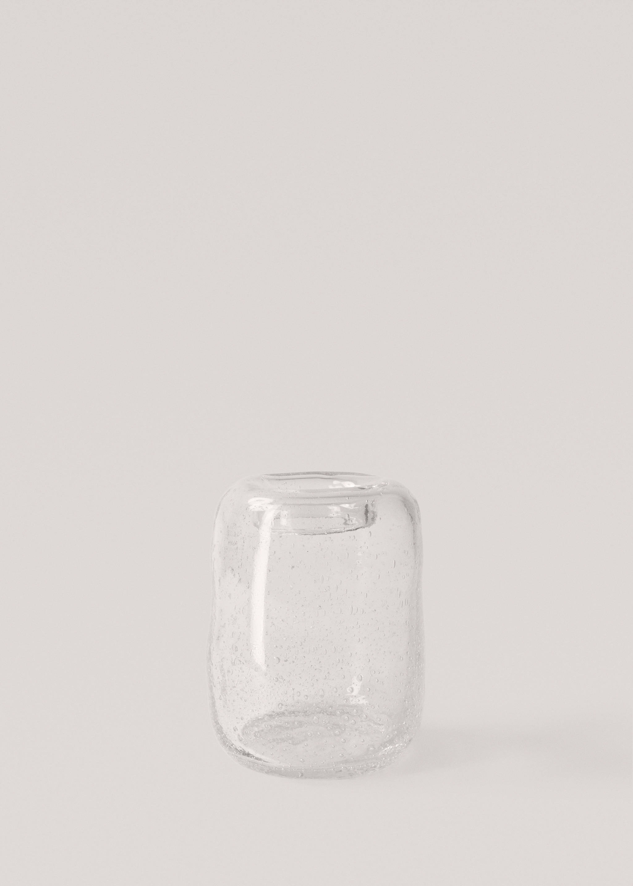 Bubble-design glass vase 11x15cm - Article without model