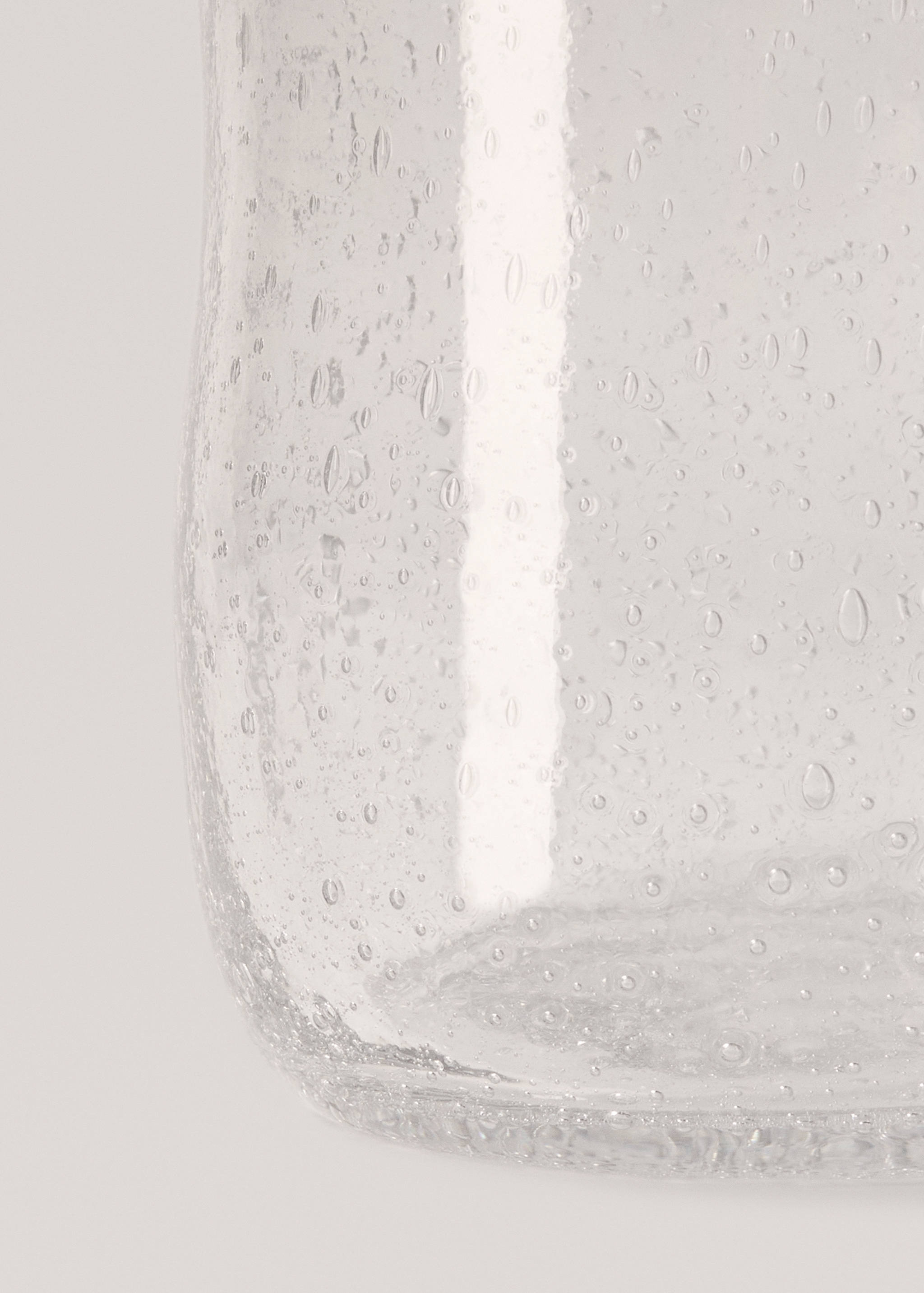 Bubble-design glass vase 11x15cm - Details of the article 2