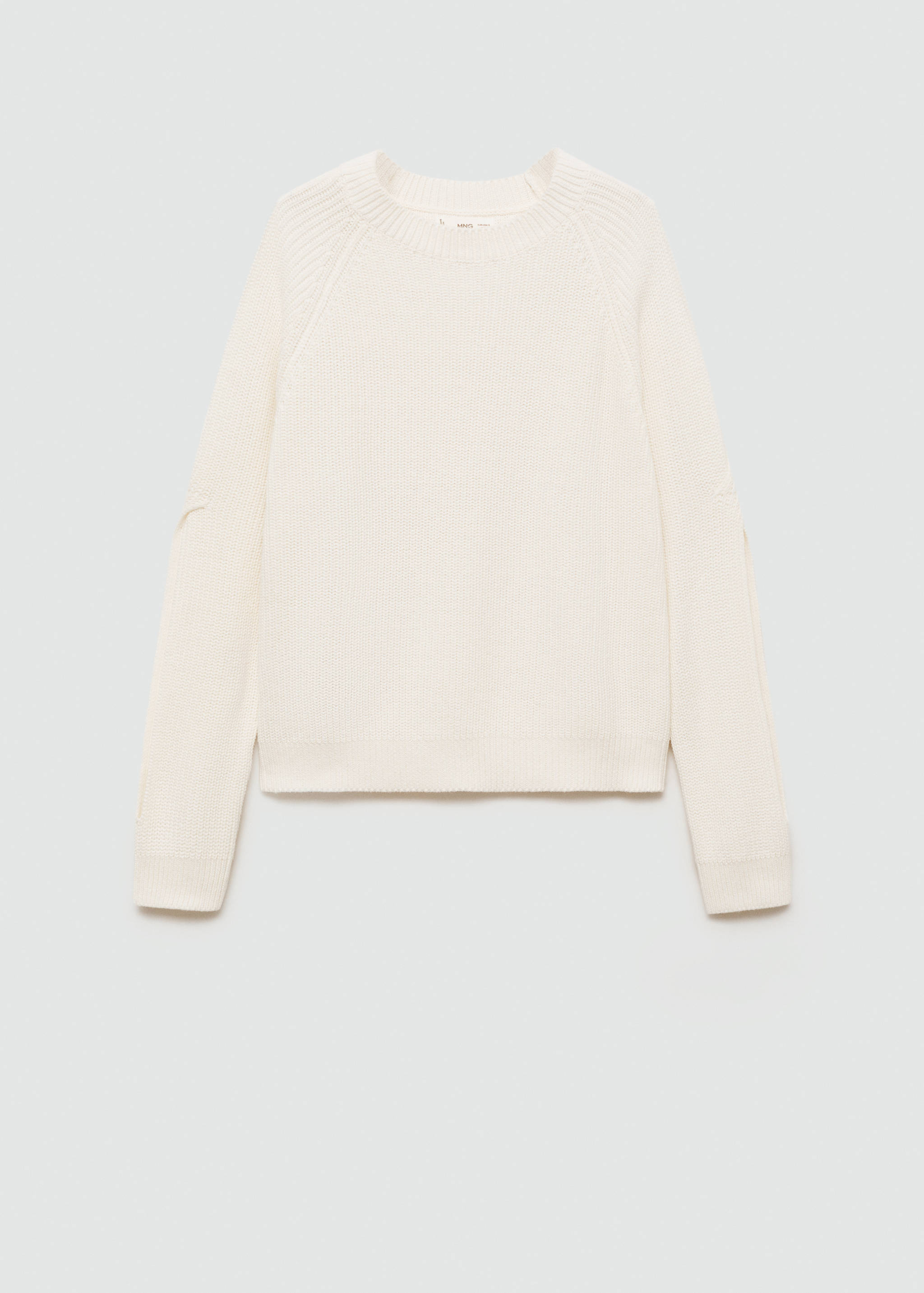 Knitted sweater with openings - Article without model