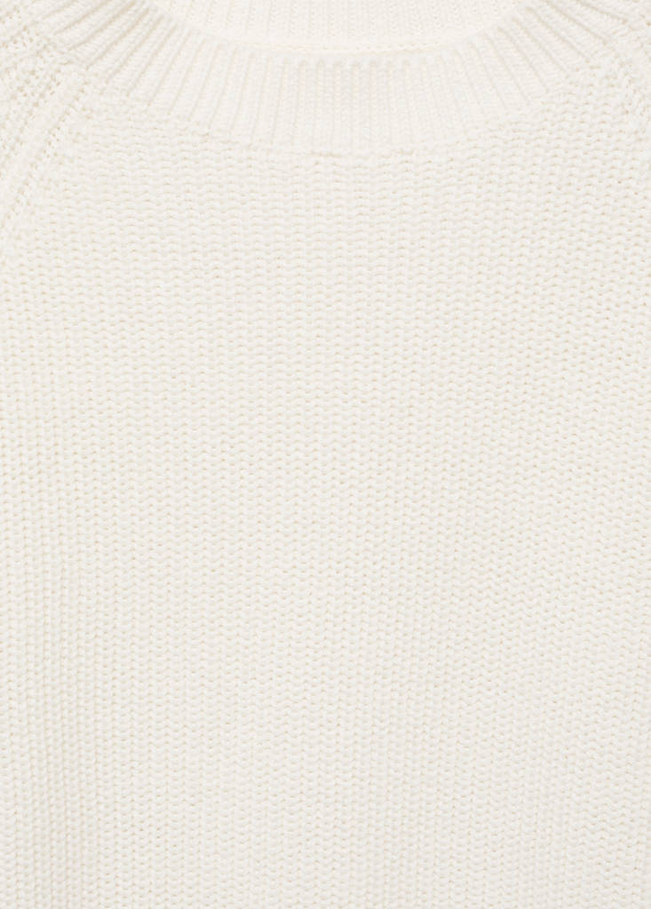 Knitted sweater with openings — Off White