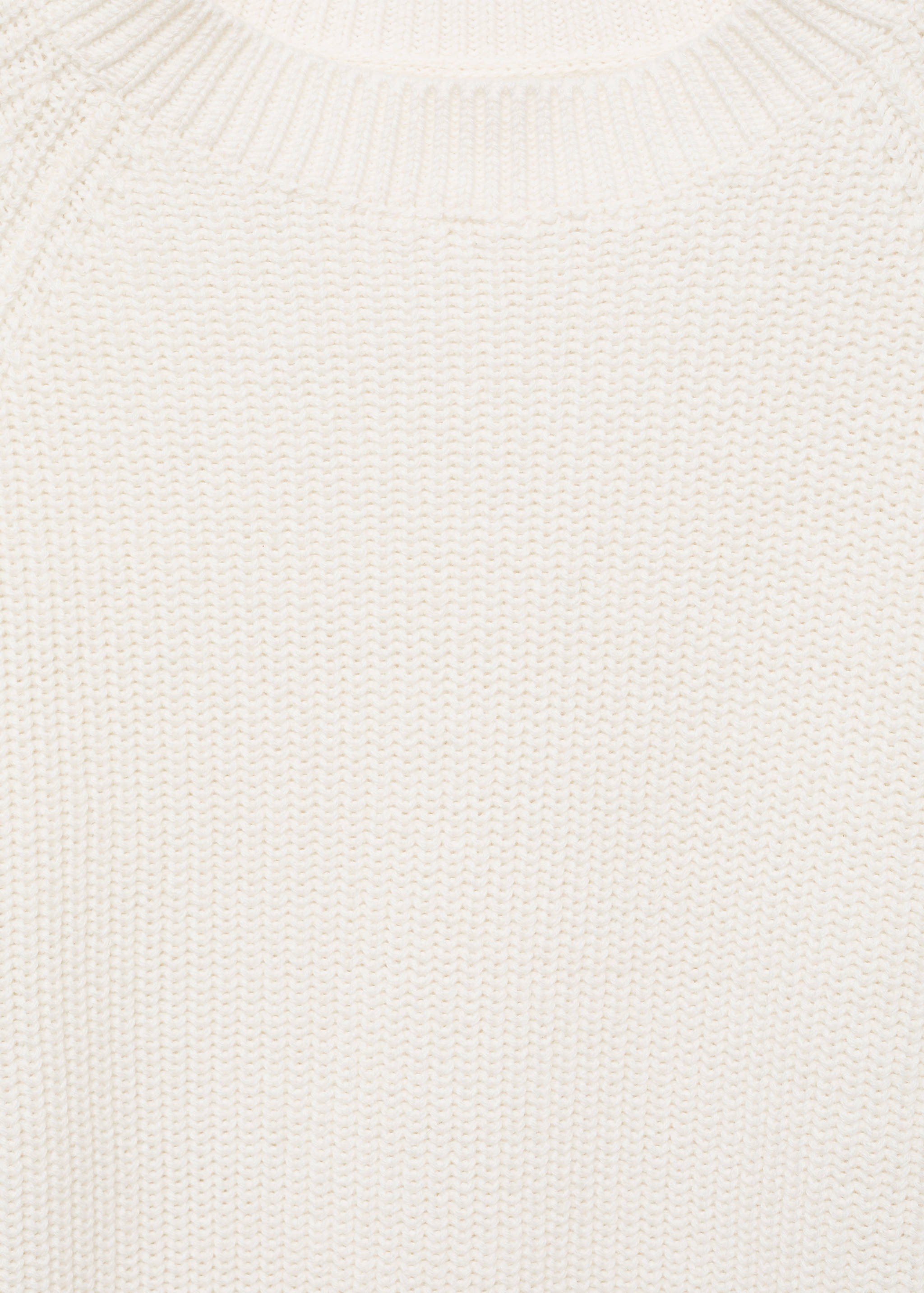 Knitted sweater with openings - Details of the article 8