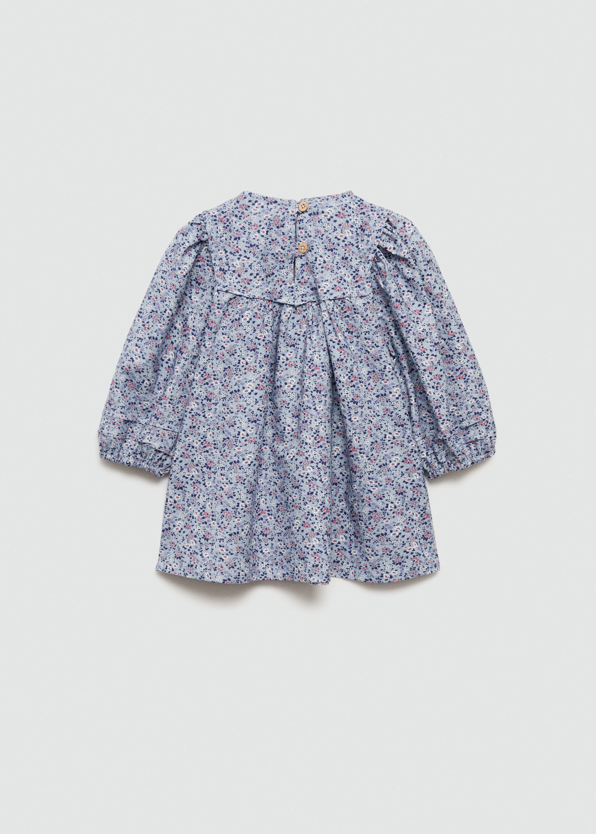 Floral print dress - Reverse of the article