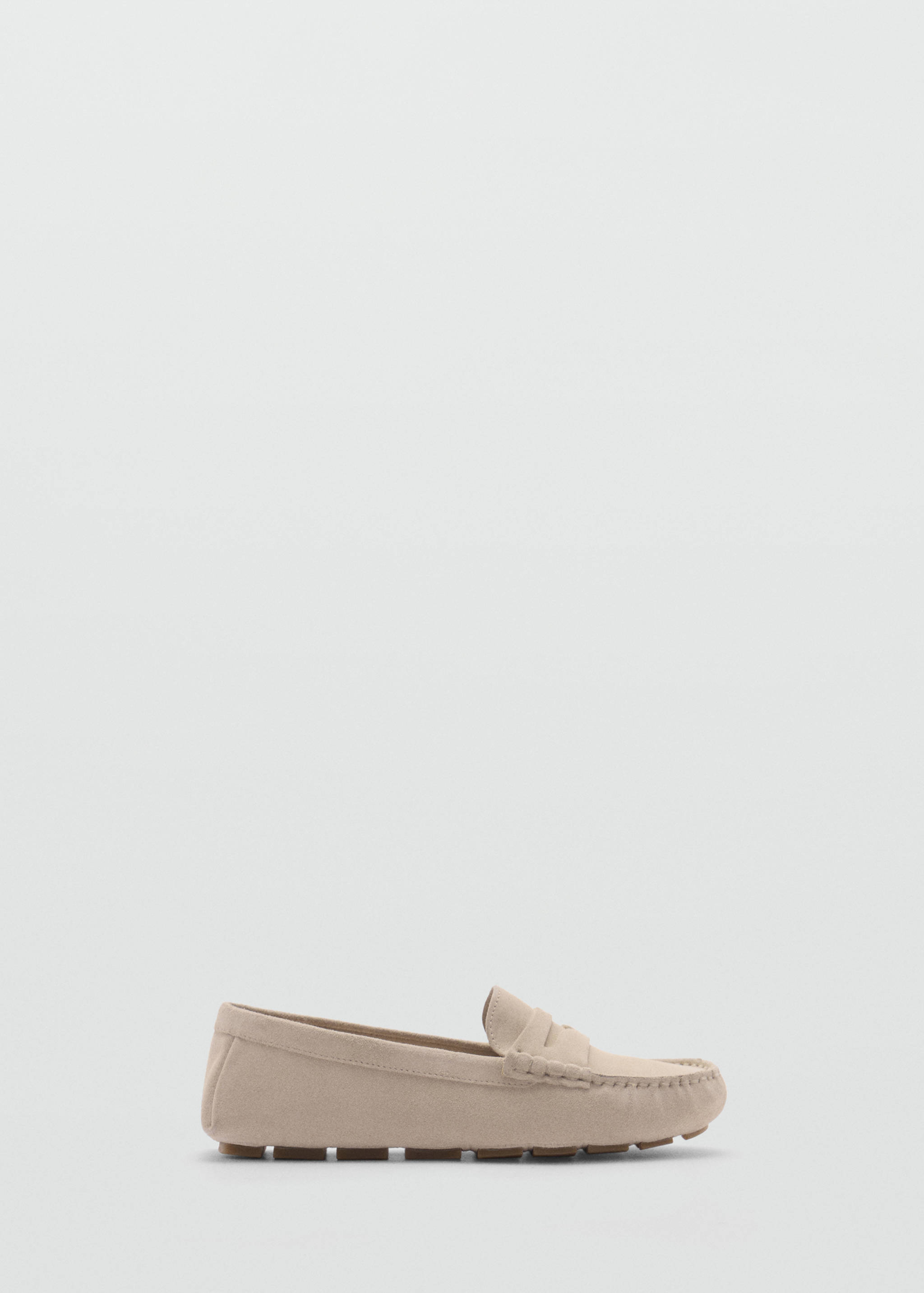 Suede leather loafers - Article without model