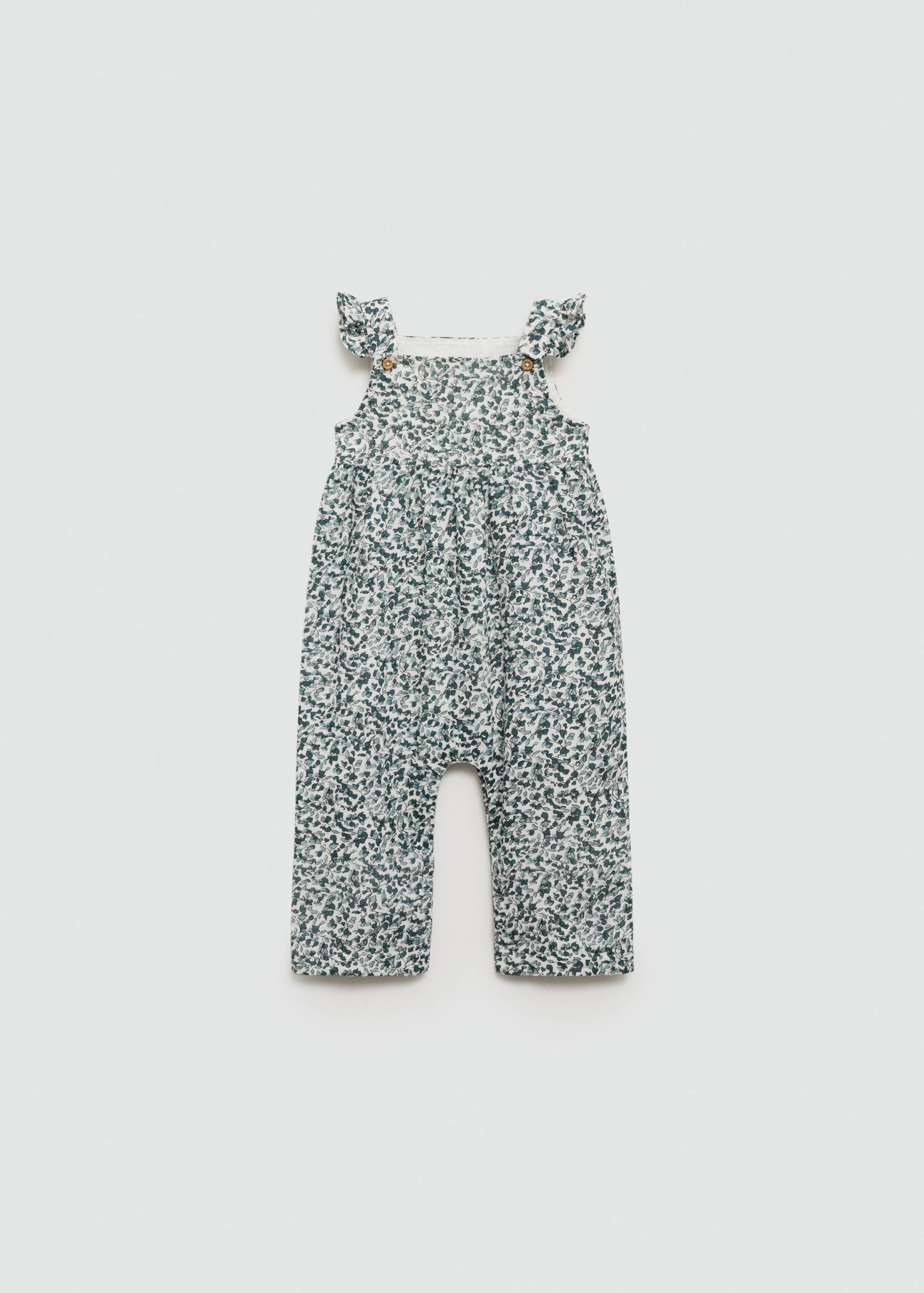 Floral print dungarees - Article without model