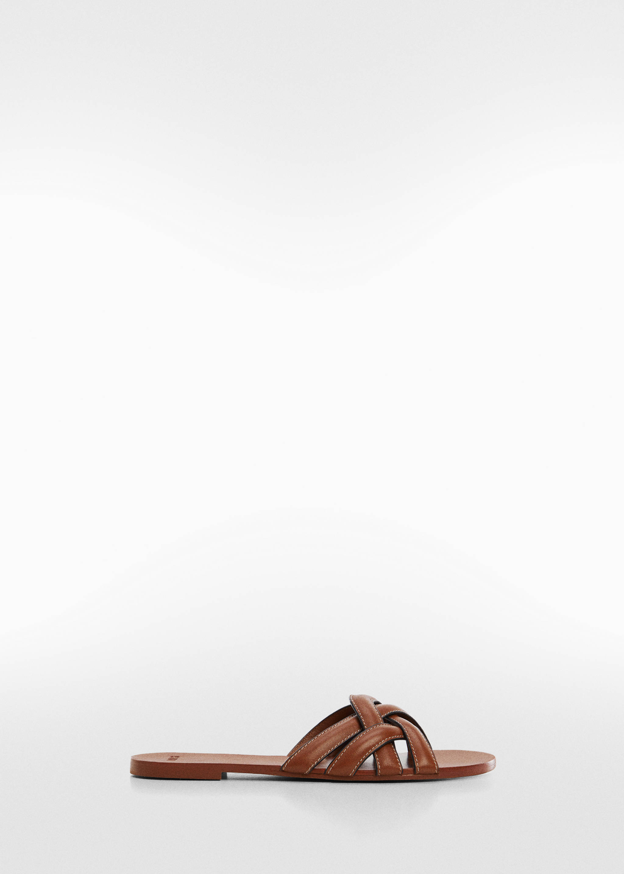 Leather straps sandals - Article without model
