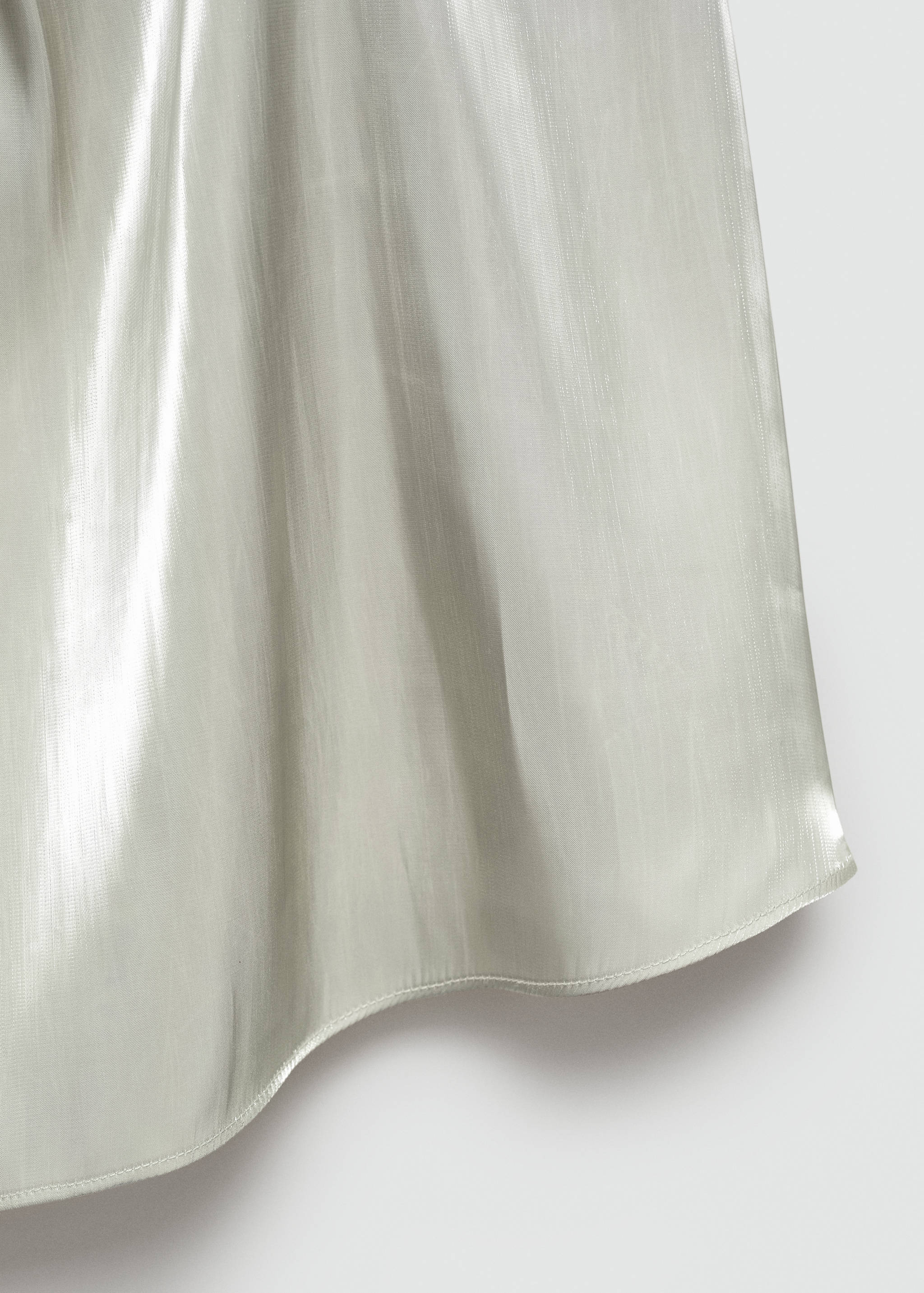 Satin top with straps - Details of the article 8