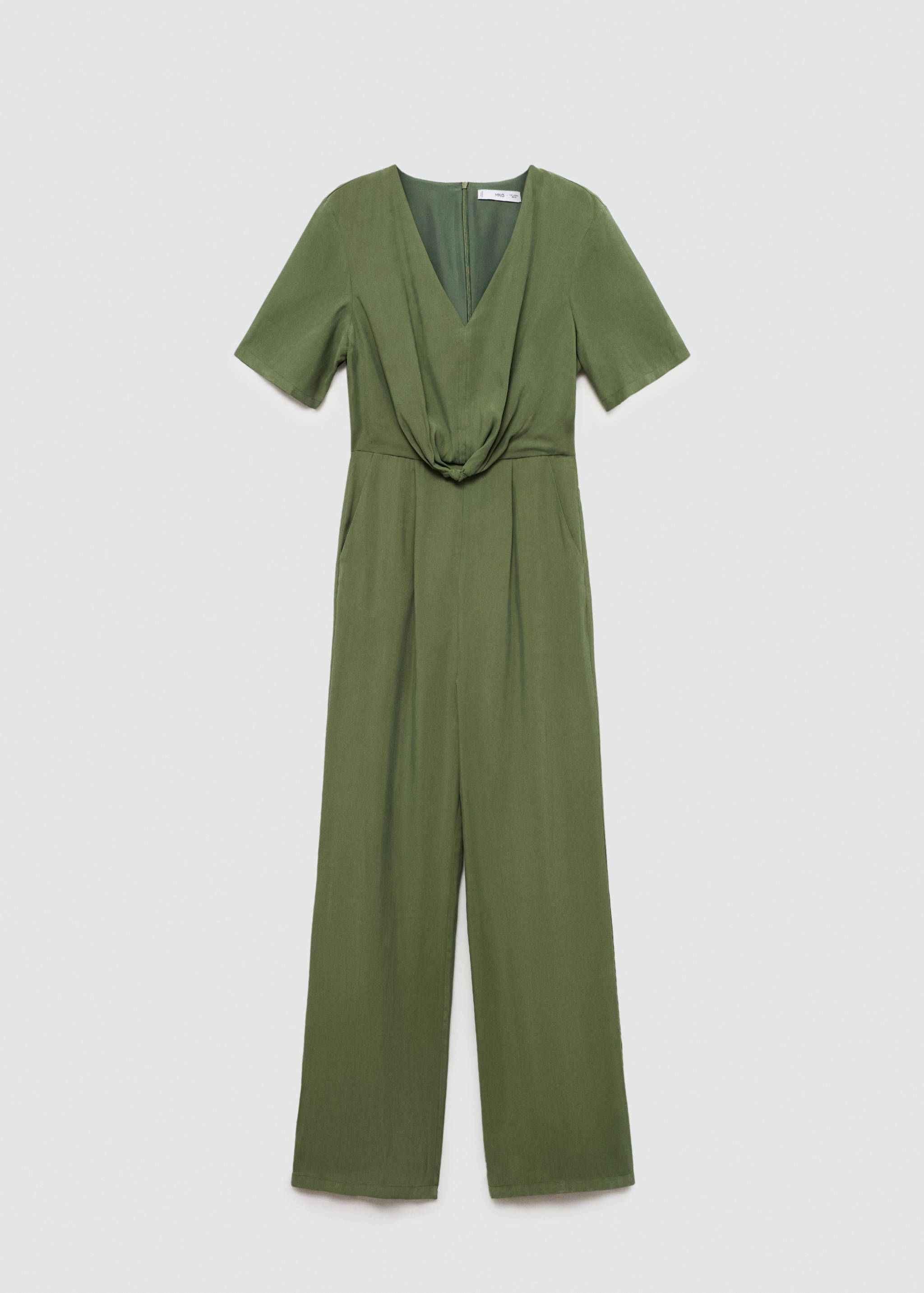 Knotted modal jumpsuit - Article without model