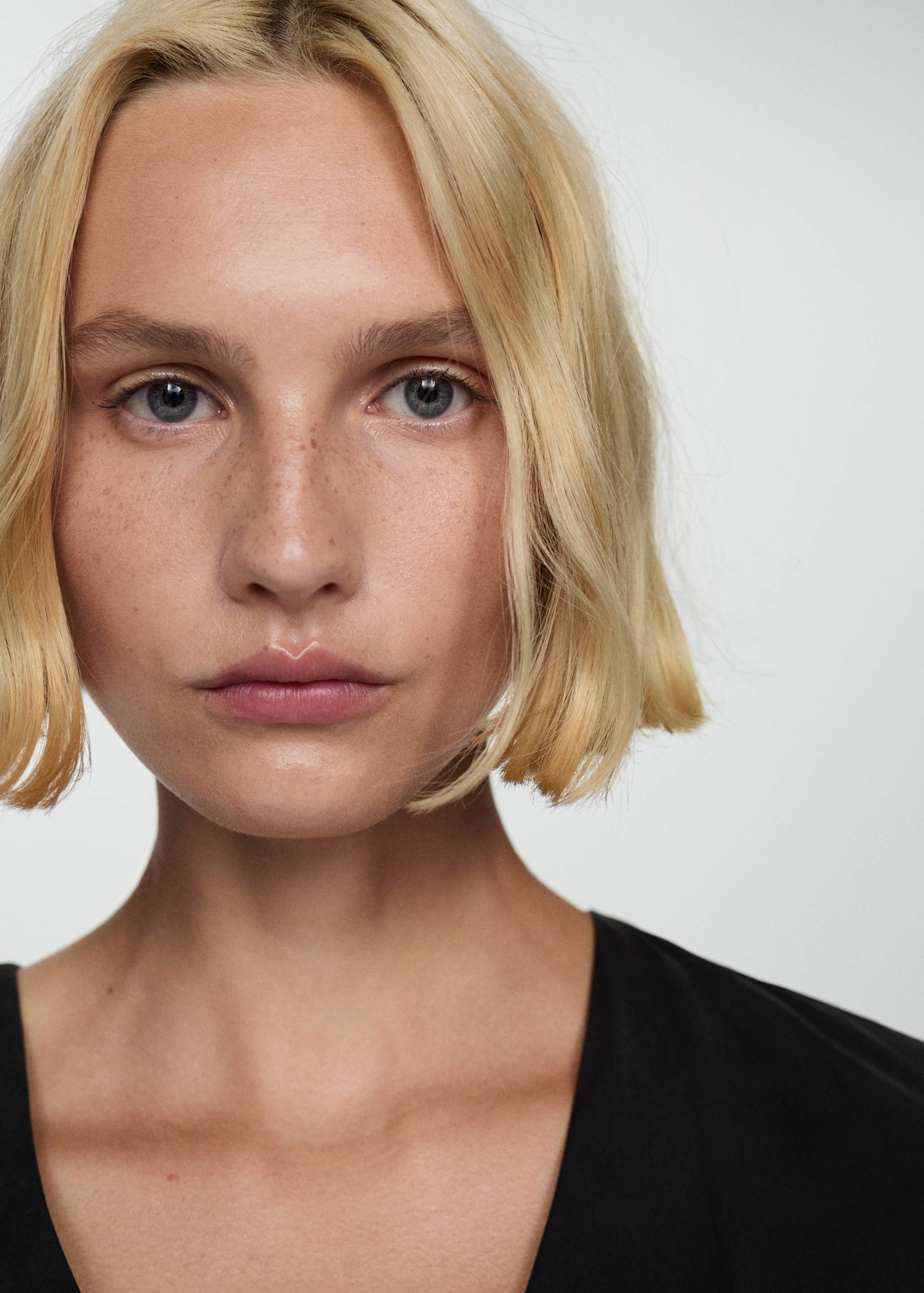 Knotted modal jumpsuit - Details of the article 1