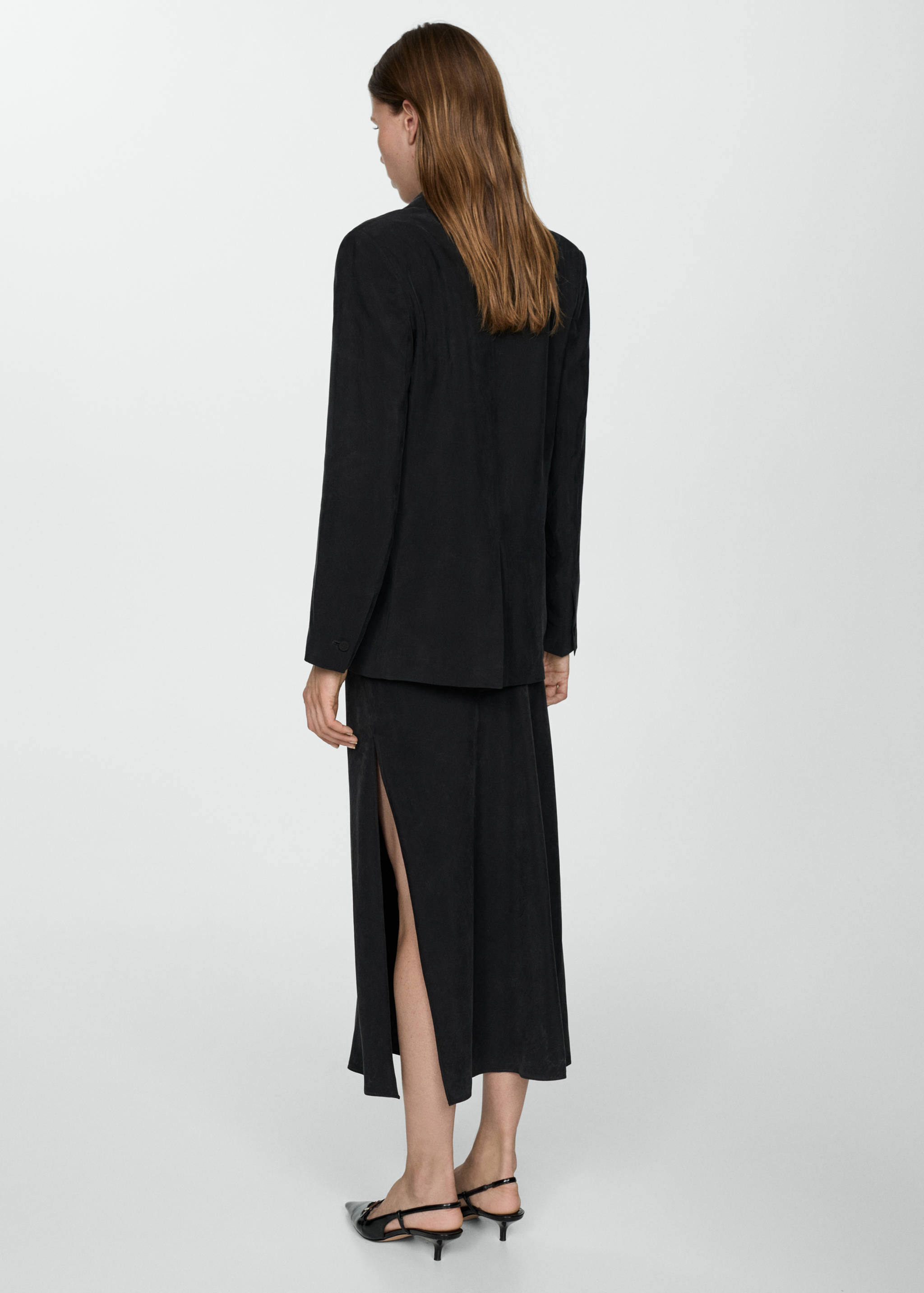 Veste cupro droite - Verso de l’article